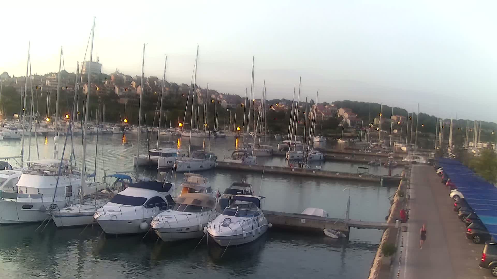 Pula, Marina Veruda North View Live Cam - Pjescana Uvala, Pula, Istria, Croatia