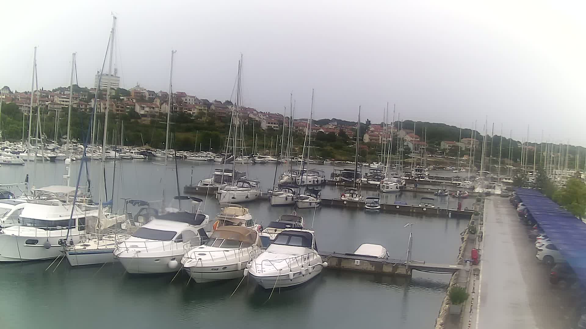 Pula, Marina Veruda North View Live Cam - Pjescana Uvala, Pula, Istria, Croatia