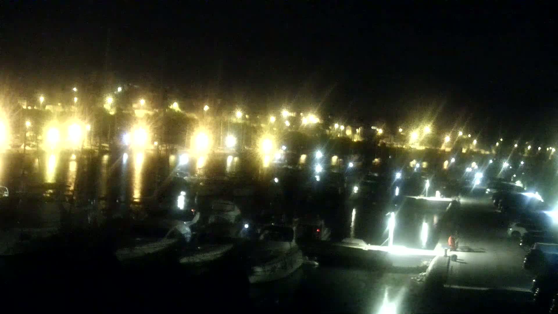 Pula, Marina Veruda North View Live Cam - Pjescana Uvala, Pula, Istria, Croatia