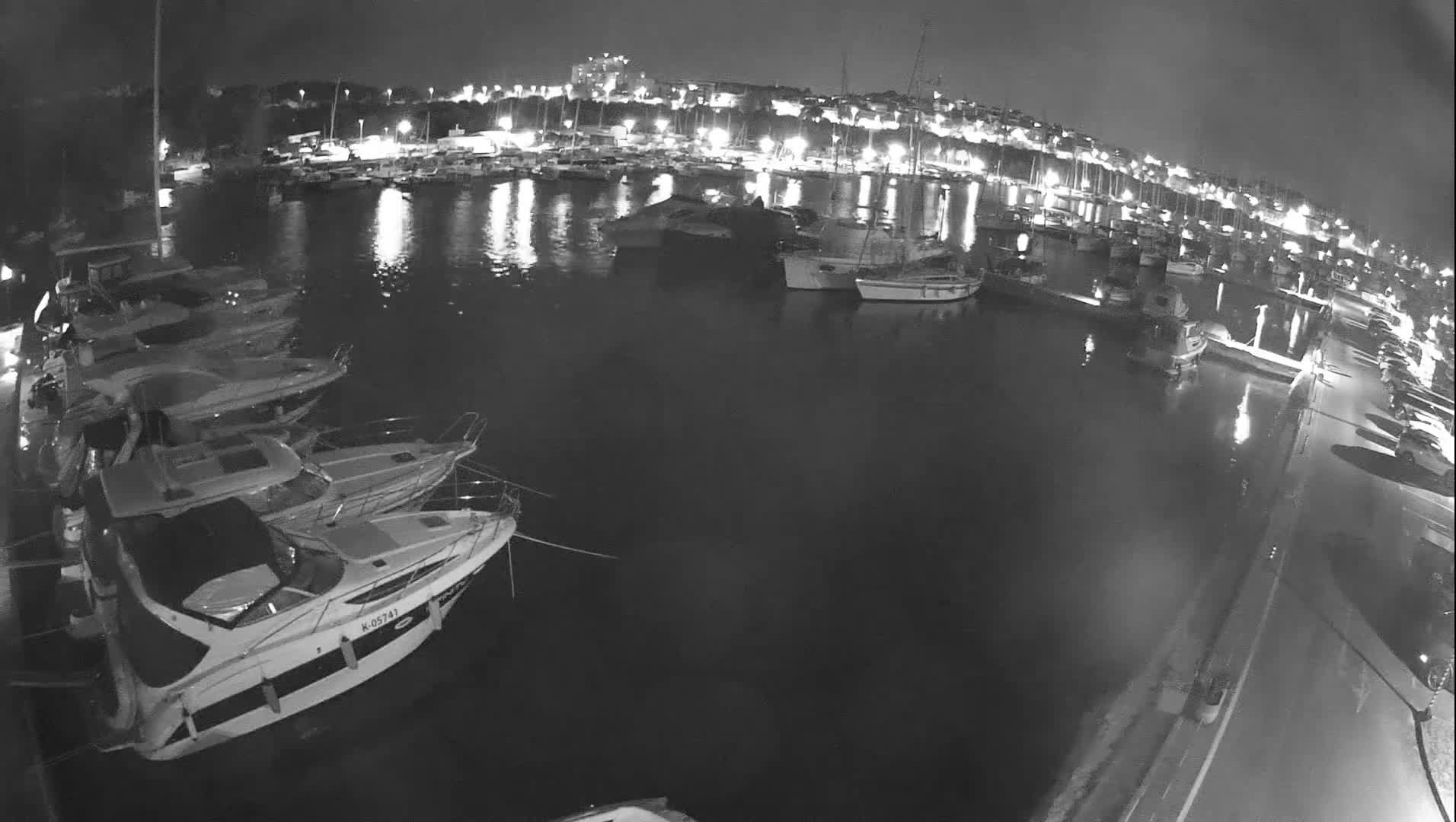 Pula, Marina Veruda North View Live Cam - Pjescana Uvala, Pula, Istria, Croatia