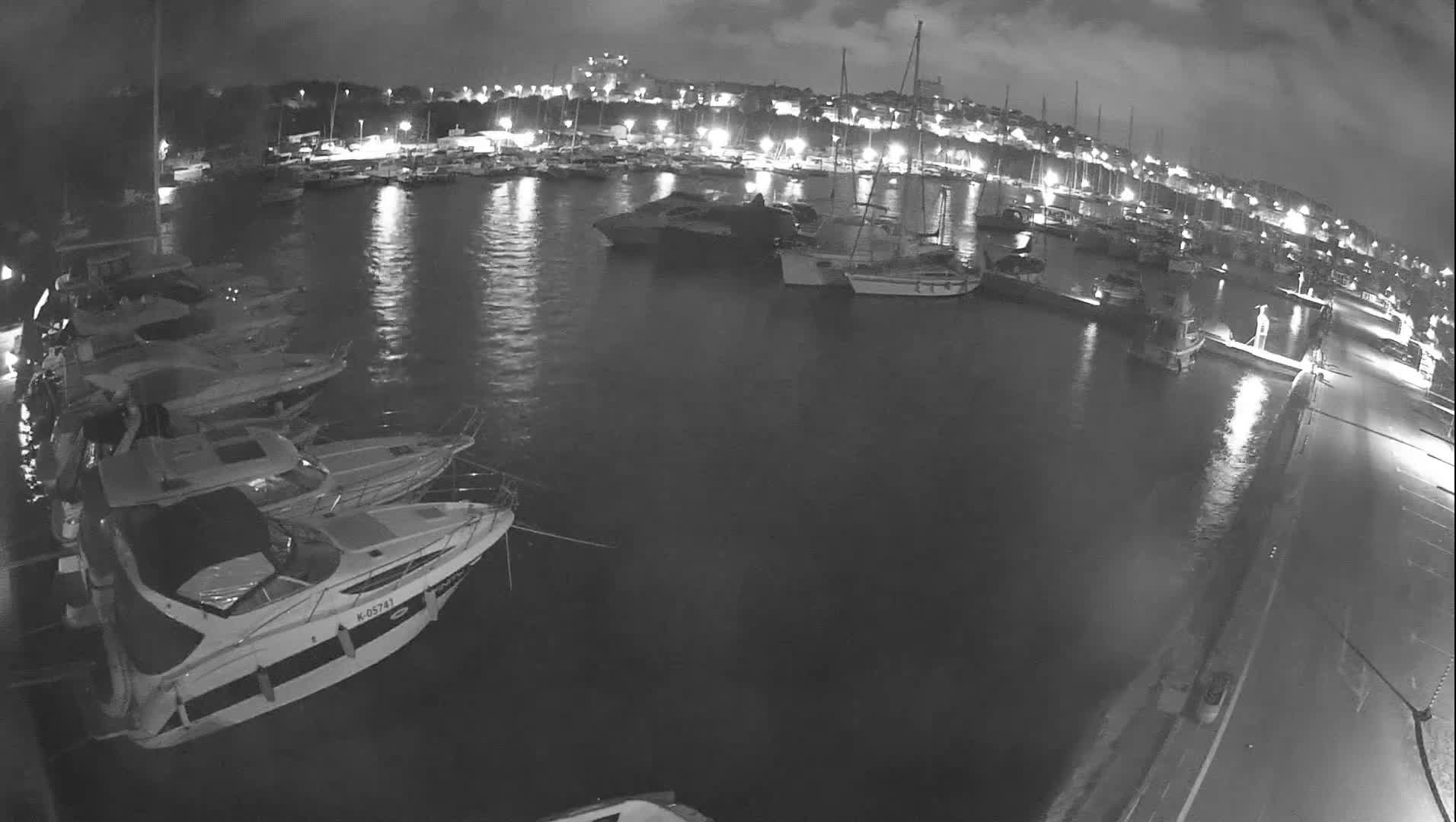 Pula, Marina Veruda North View Live Cam - Pjescana Uvala, Pula, Istria, Croatia