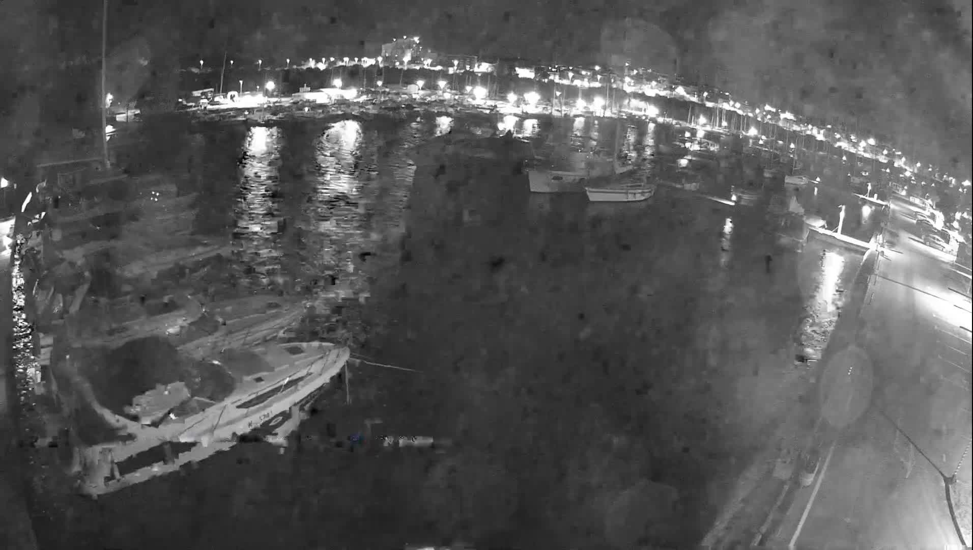 Pula, Marina Veruda North View Live Cam - Pjescana Uvala, Pula, Istria, Croatia