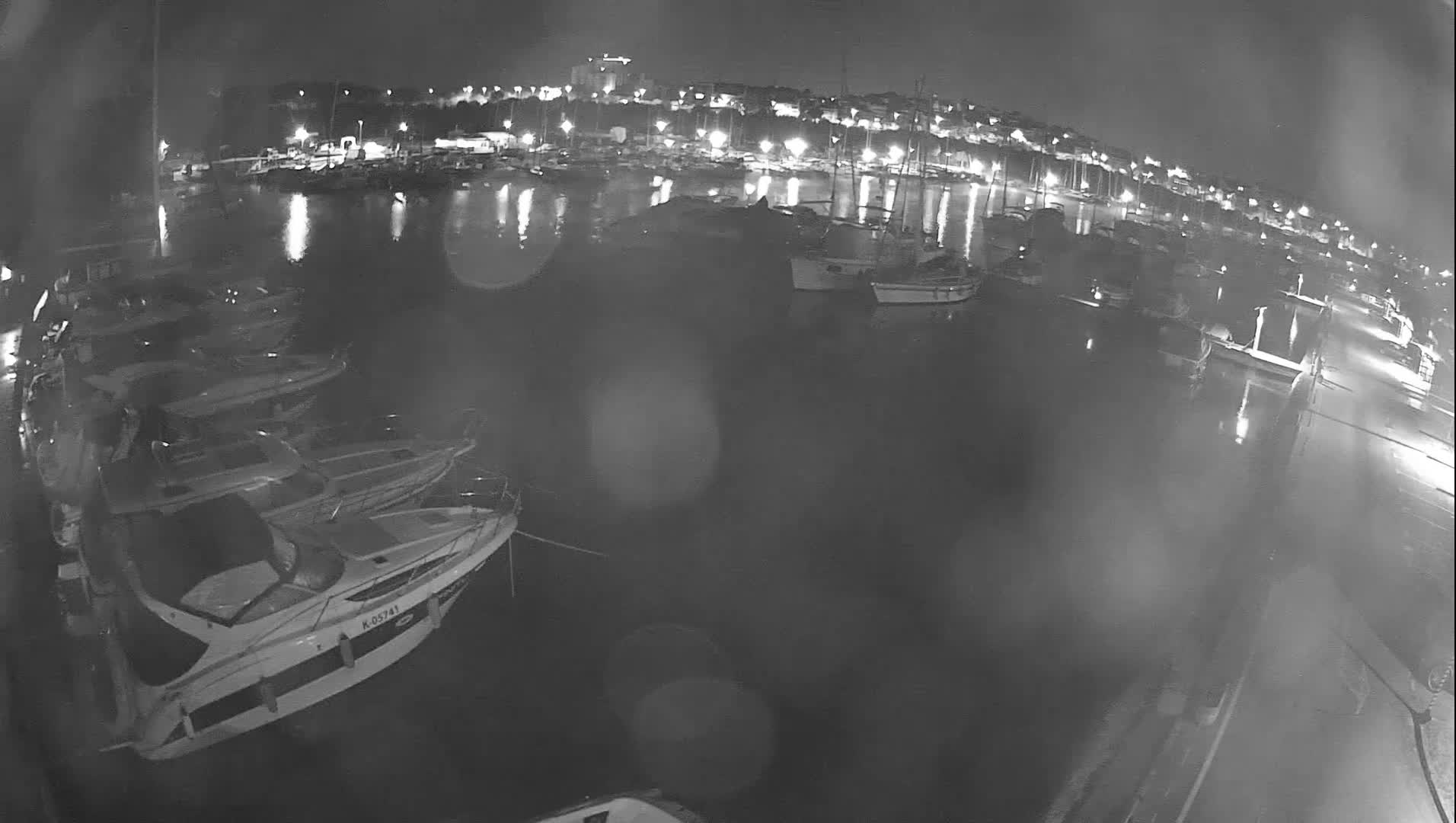 Pula, Marina Veruda North View Live Cam - Pjescana Uvala, Pula, Istria, Croatia