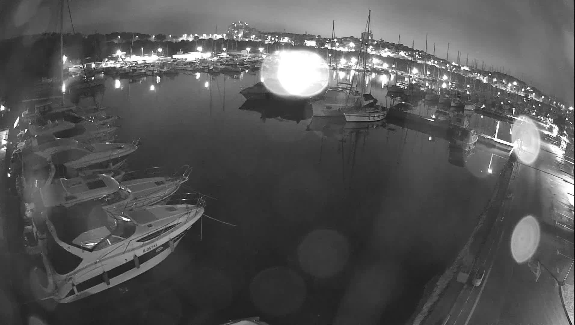 Pula, Marina Veruda North View Live Cam - Pjescana Uvala, Pula, Istria, Croatia