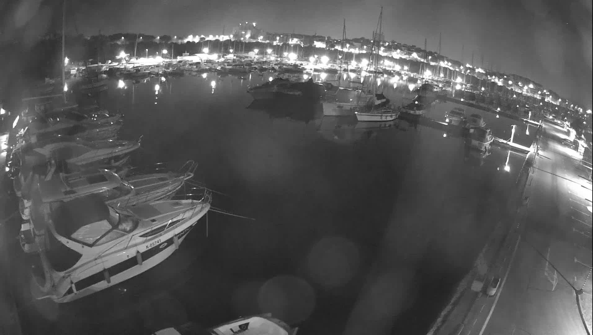 Pula, Marina Veruda North View Live Cam - Pjescana Uvala, Pula, Istria, Croatia