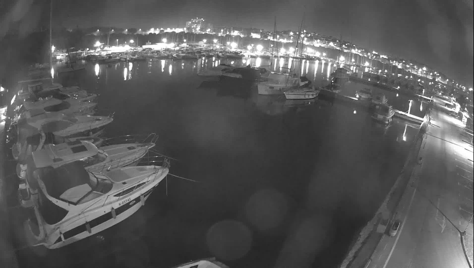 Pula, Marina Veruda North View Live Cam - Pjescana Uvala, Pula, Istria, Croatia