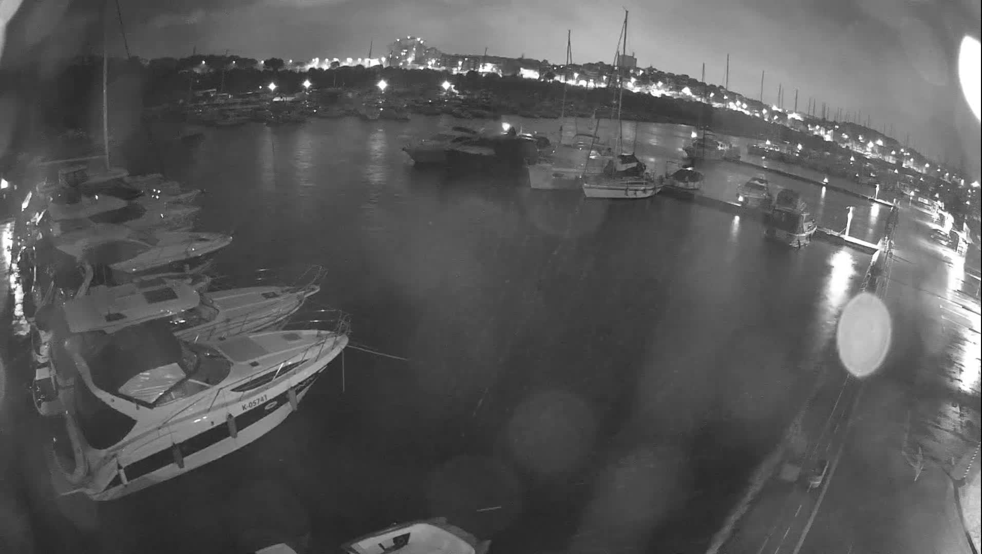 Pula, Marina Veruda North View Live Cam - Pjescana Uvala, Pula, Istria, Croatia