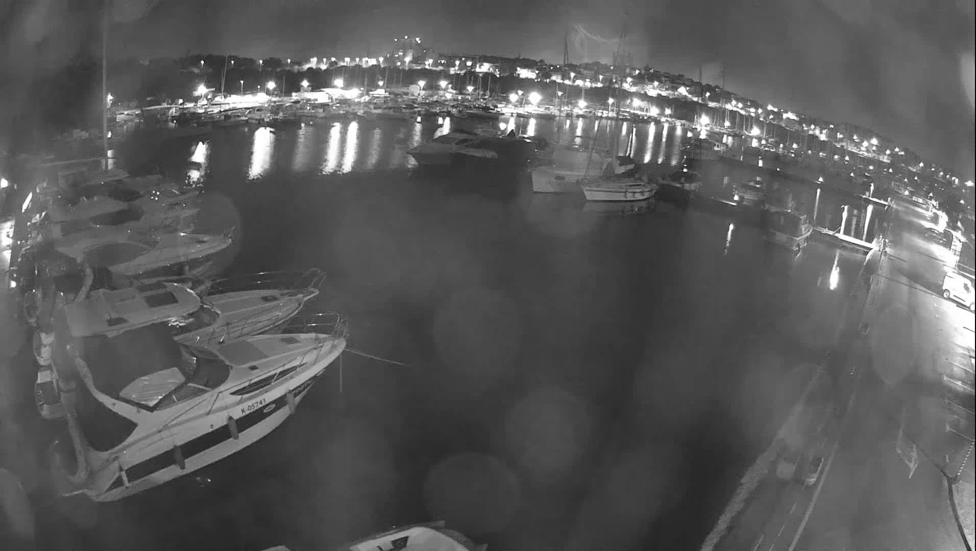 Pula, Marina Veruda North View Live Cam - Pjescana Uvala, Pula, Istria, Croatia