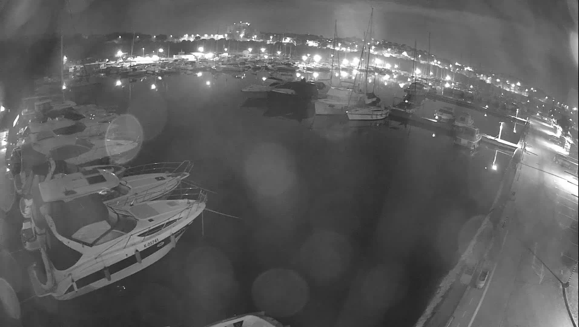 Pula, Marina Veruda North View Live Cam - Pjescana Uvala, Pula, Istria, Croatia