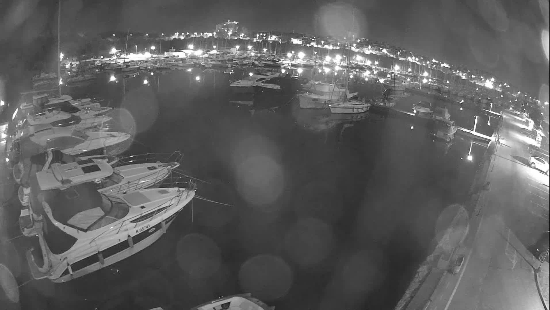 Pula, Marina Veruda North View Live Cam - Pjescana Uvala, Pula, Istria, Croatia