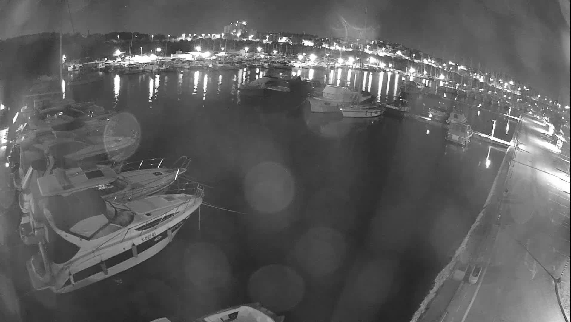 Pula, Marina Veruda North View Live Cam - Pjescana Uvala, Pula, Istria, Croatia