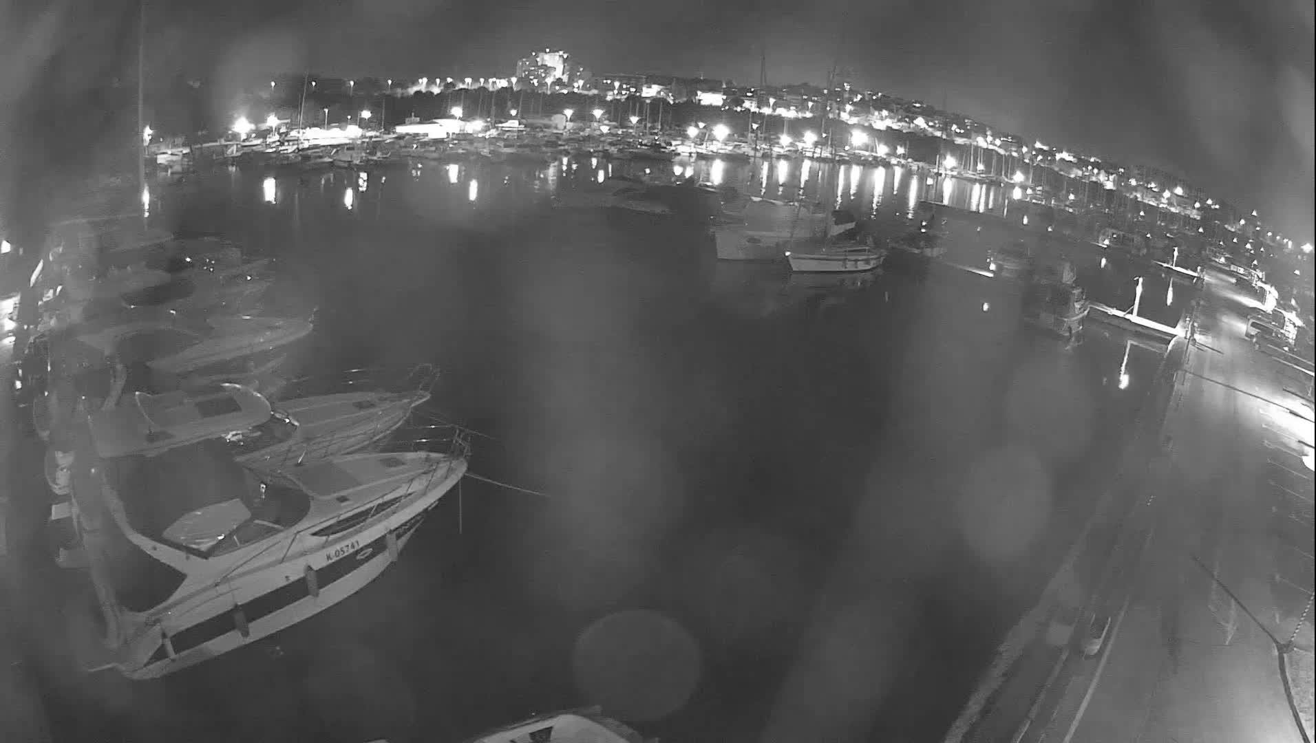 Pula, Marina Veruda North View Live Cam - Pjescana Uvala, Pula, Istria, Croatia