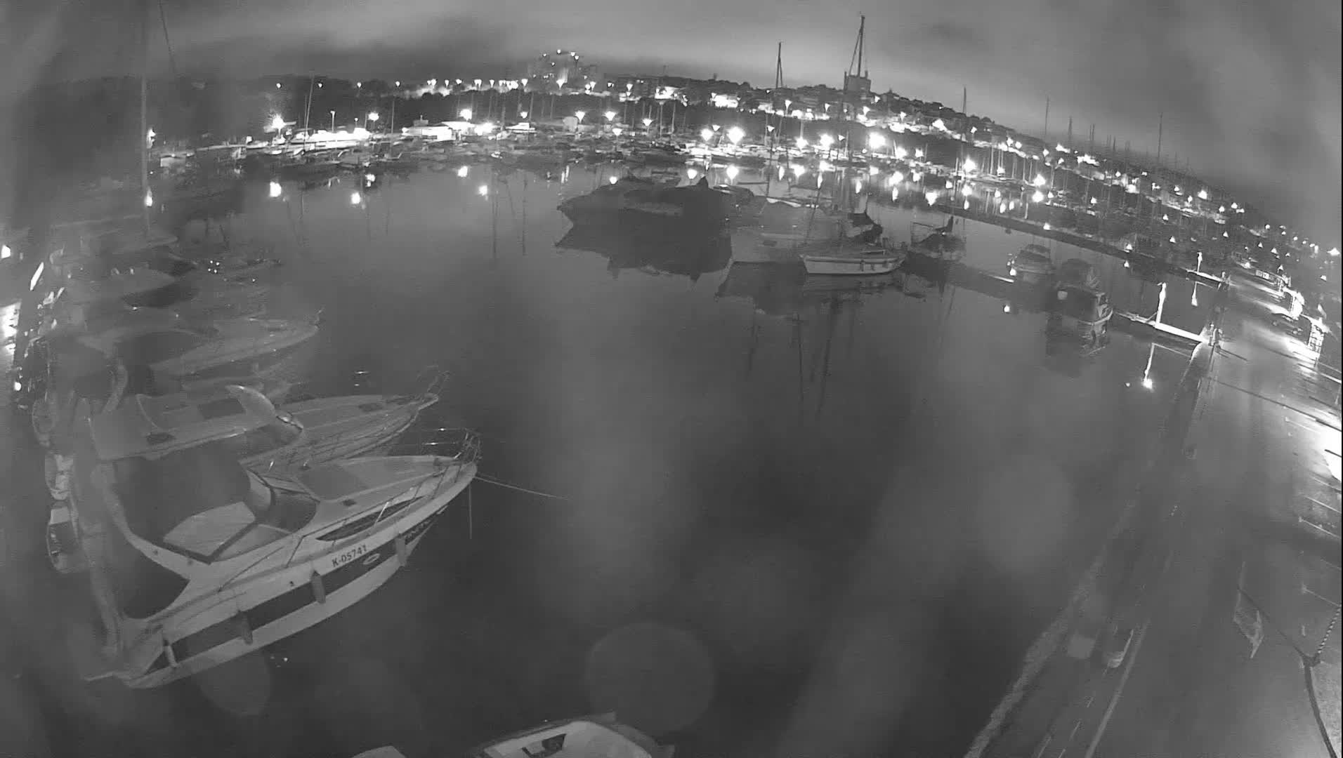 Pula, Marina Veruda North View Live Cam - Pjescana Uvala, Pula, Istria, Croatia