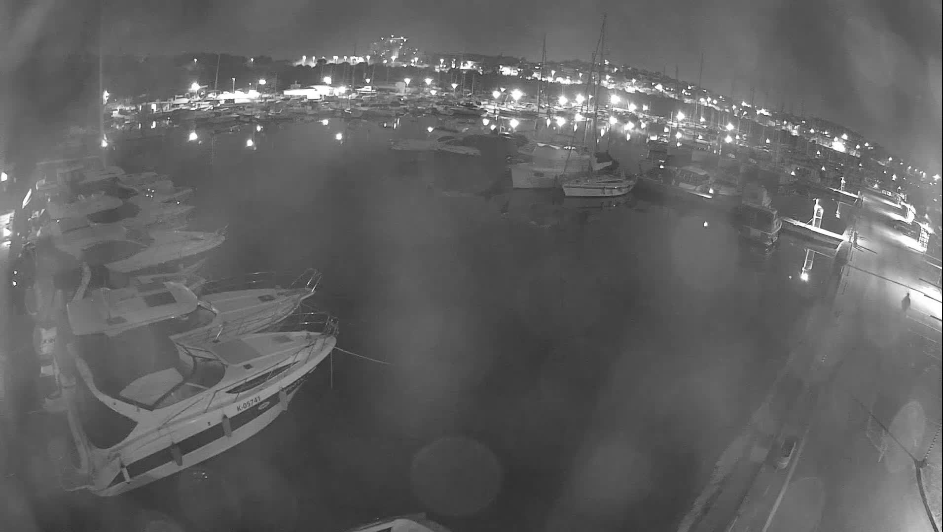 Pula, Marina Veruda North View Live Cam - Pjescana Uvala, Pula, Istria, Croatia