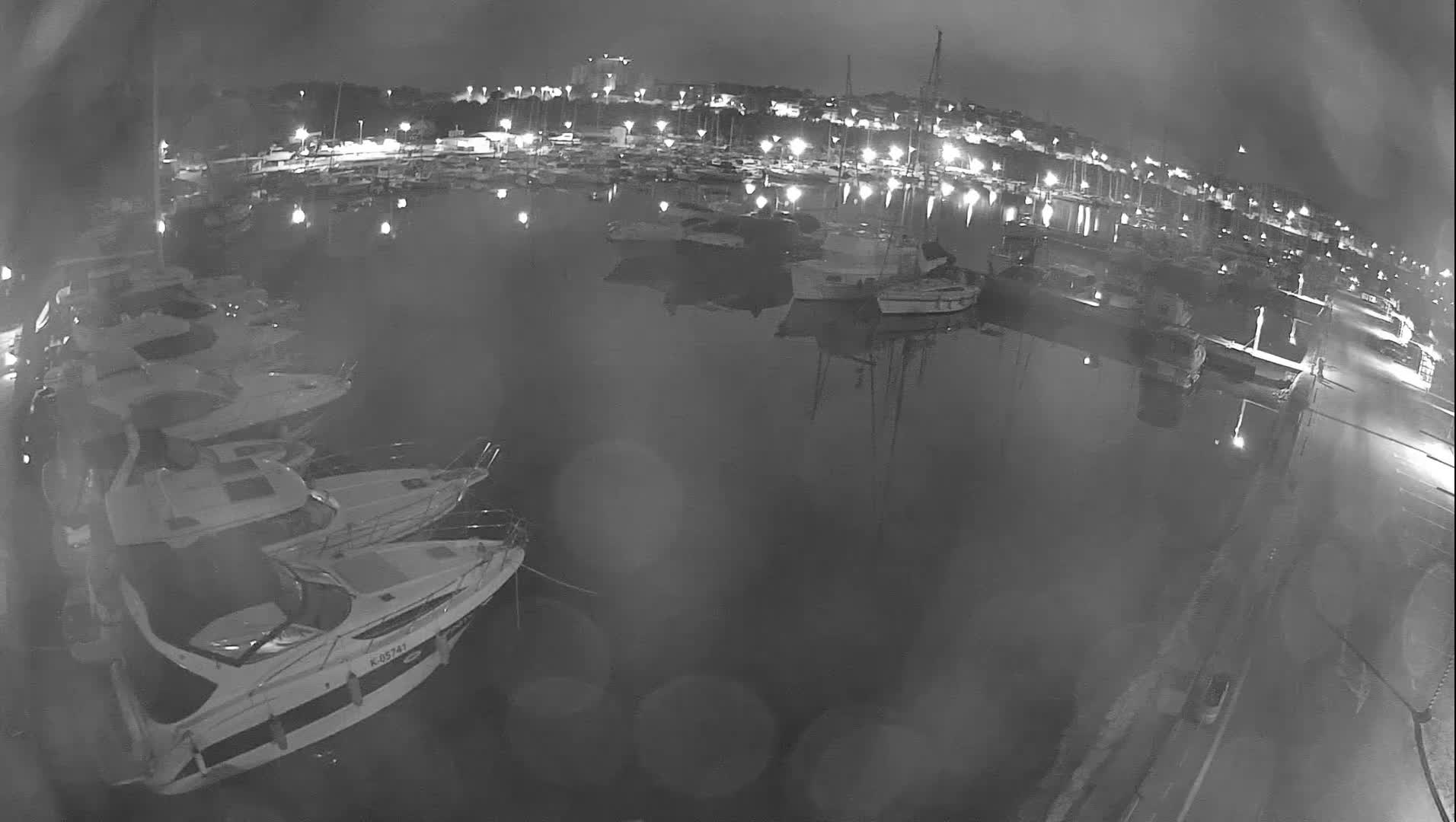 Pula, Marina Veruda North View Live Cam - Pjescana Uvala, Pula, Istria, Croatia