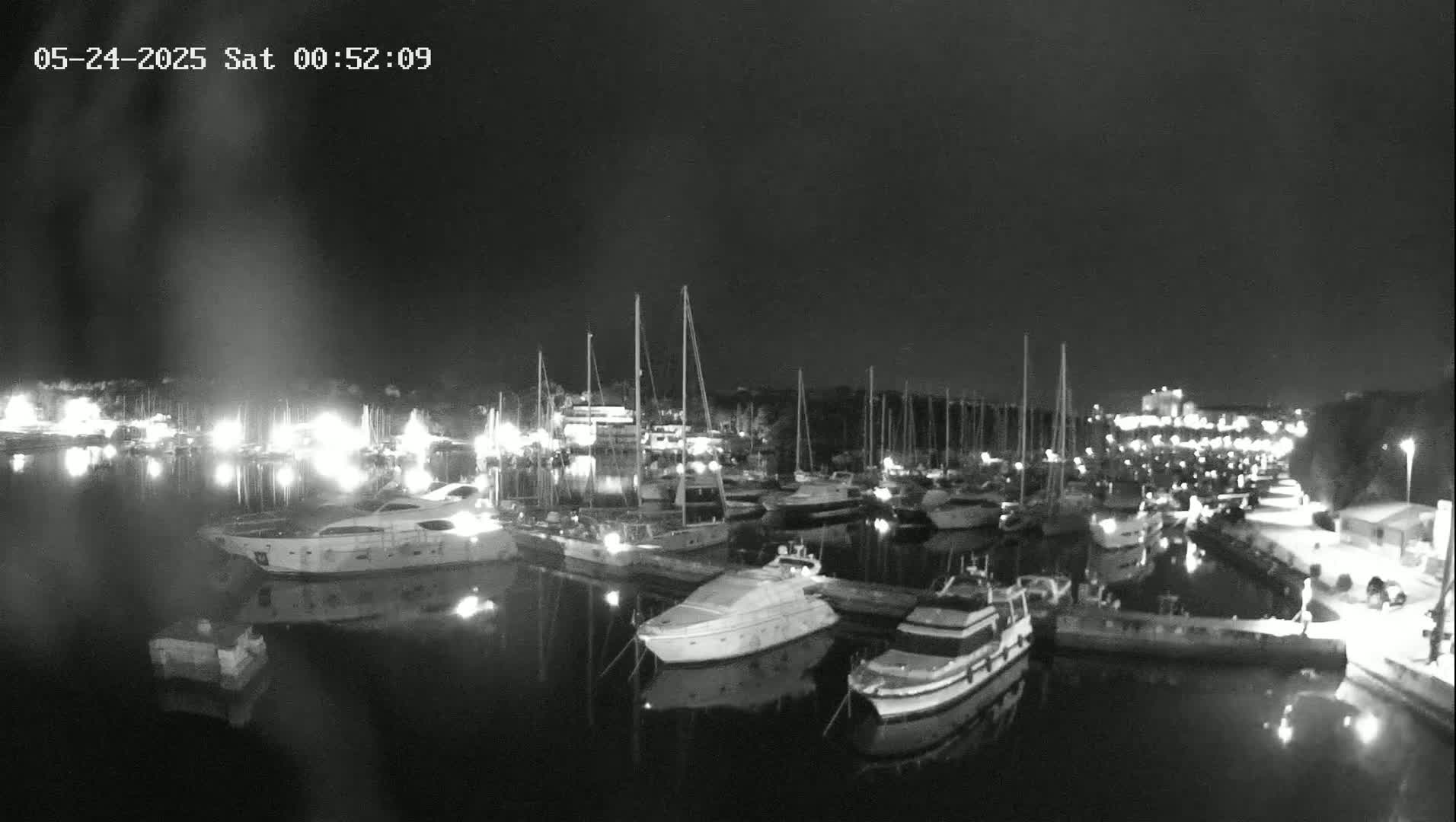 Pula, Marina Veruda East View Live Cam - Pjescana Uvala, Pula, Istria, Croatia