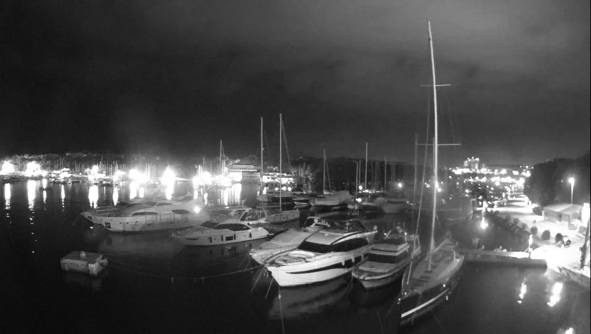 Pula, Marina Veruda East View Live Cam - Pjescana Uvala, Pula, Istria, Croatia