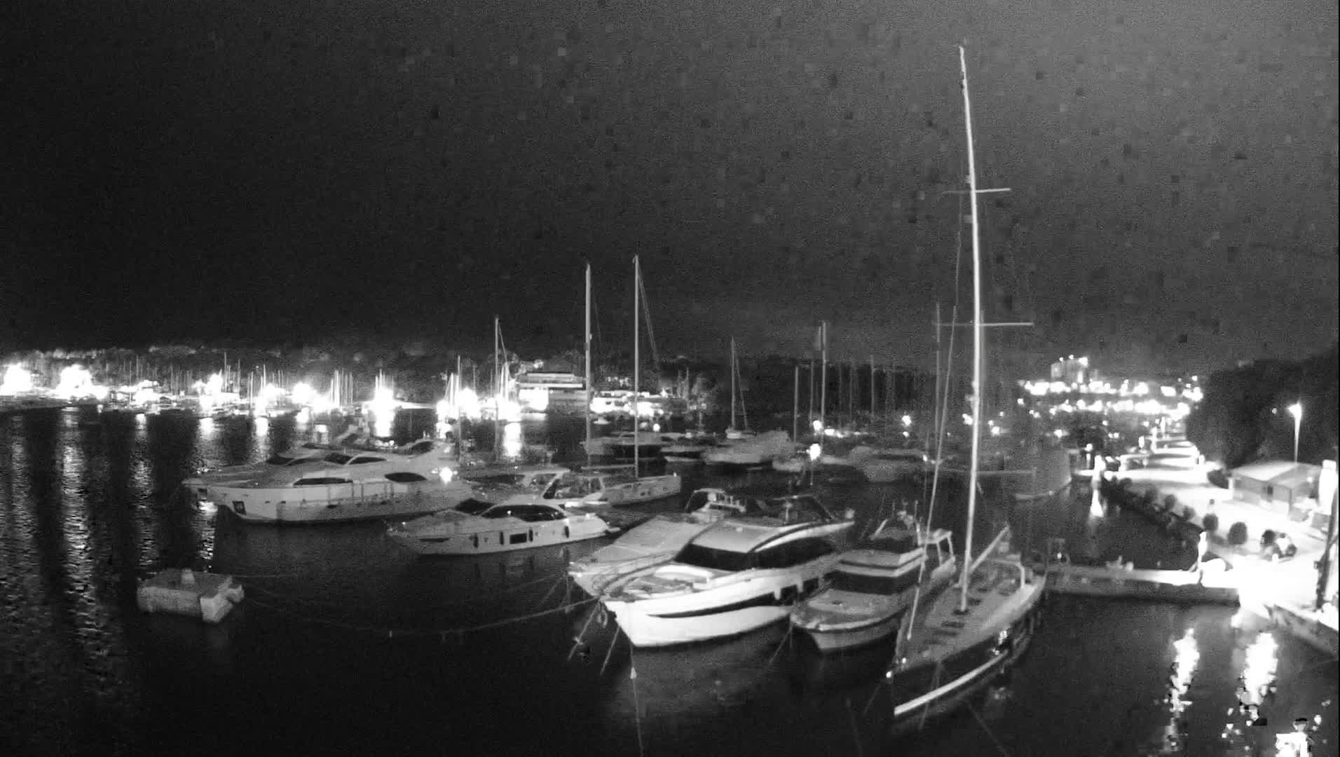 Pula, Marina Veruda East View Live Cam - Pjescana Uvala, Pula, Istria, Croatia