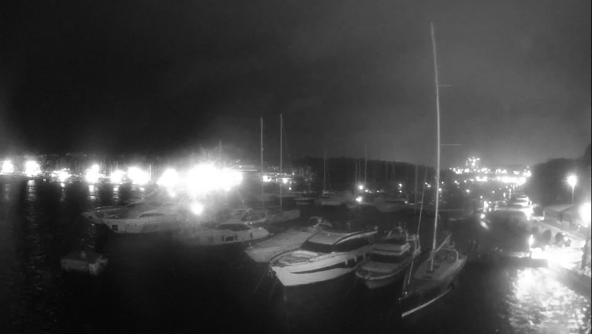 Pula, Marina Veruda East View Live Cam - Pjescana Uvala, Pula, Istria, Croatia