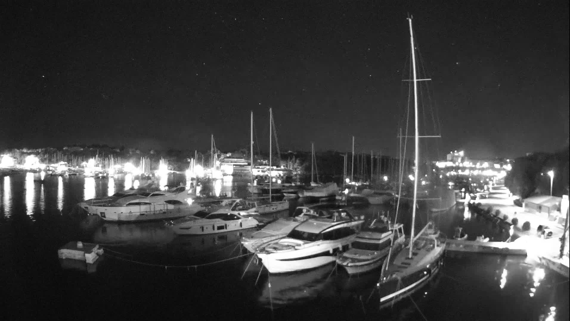 Pula, Marina Veruda East View Live Cam - Pjescana Uvala, Pula, Istria, Croatia