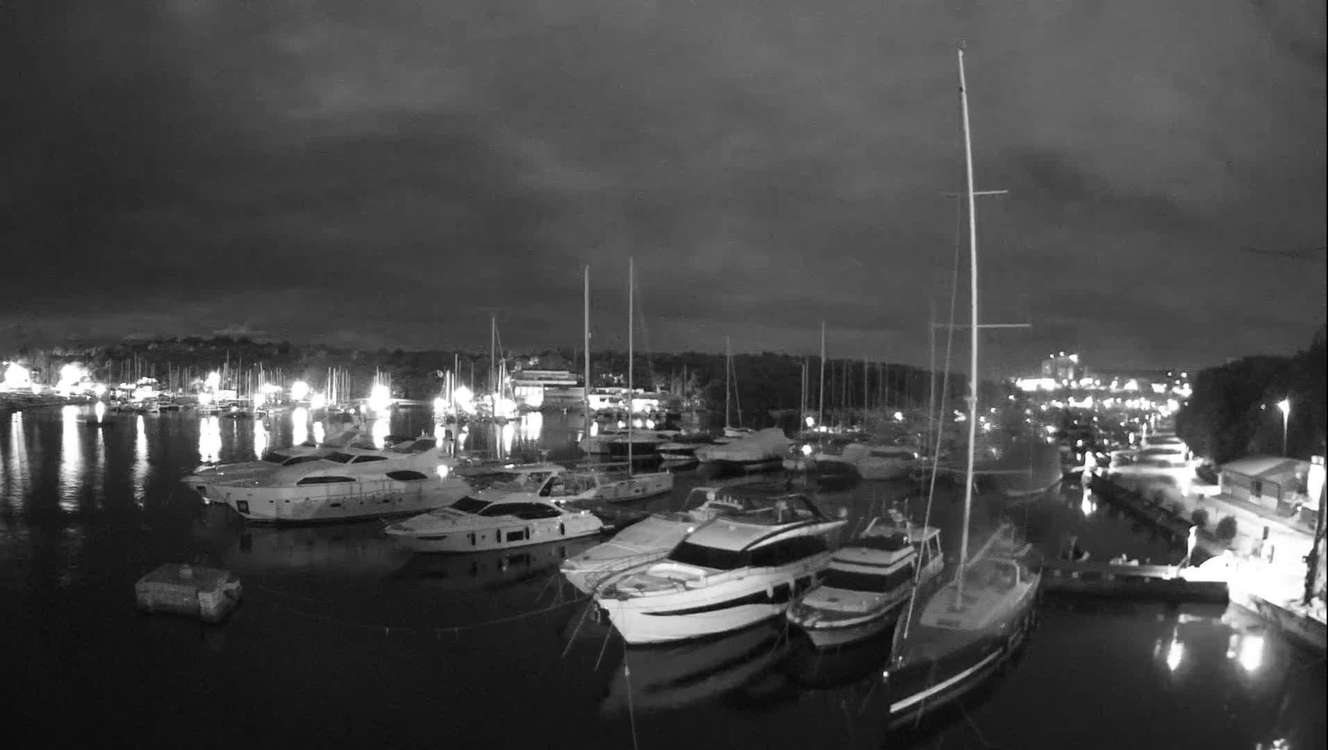 Pula, Marina Veruda East View Live Cam - Pjescana Uvala, Pula, Istria, Croatia