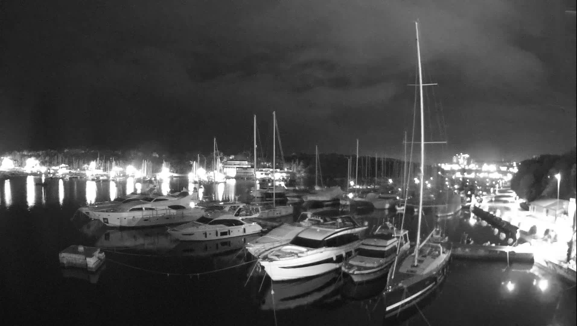 Pula, Marina Veruda East View Live Cam - Pjescana Uvala, Pula, Istria, Croatia
