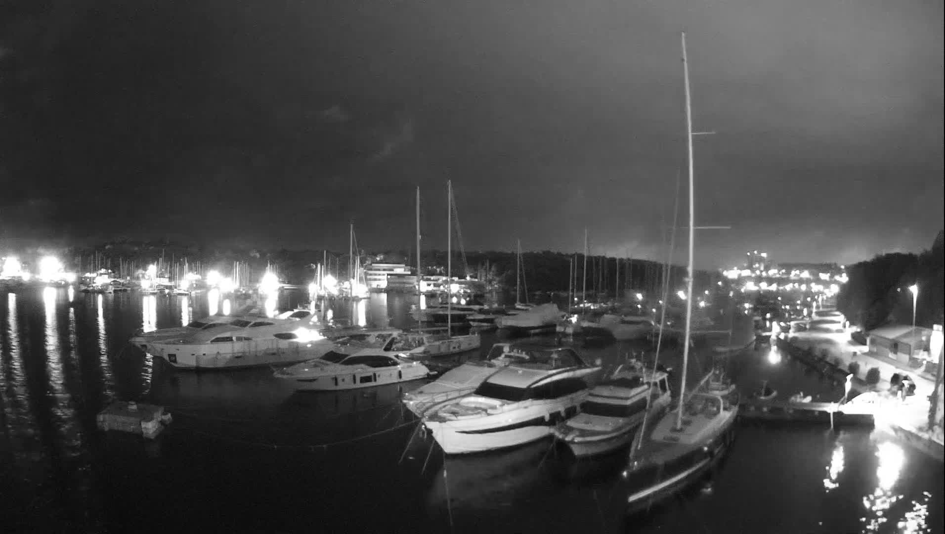 Pula, Marina Veruda East View Live Cam - Pjescana Uvala, Pula, Istria, Croatia