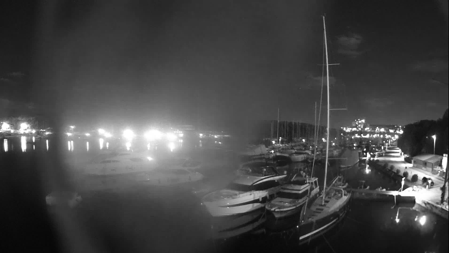 Pula, Marina Veruda East View Live Cam - Pjescana Uvala, Pula, Istria, Croatia