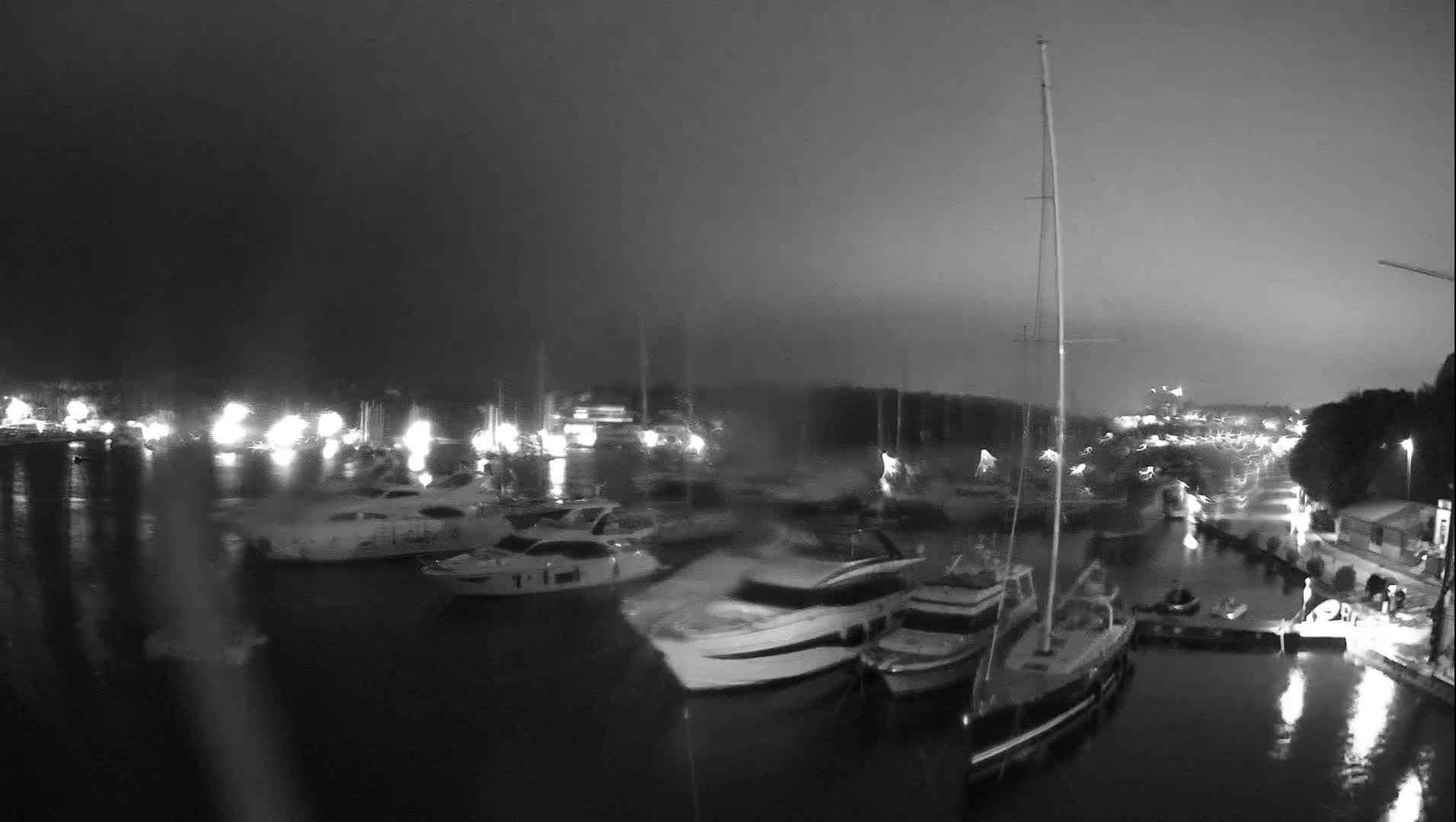 Pula, Marina Veruda East View Live Cam - Pjescana Uvala, Pula, Istria, Croatia
