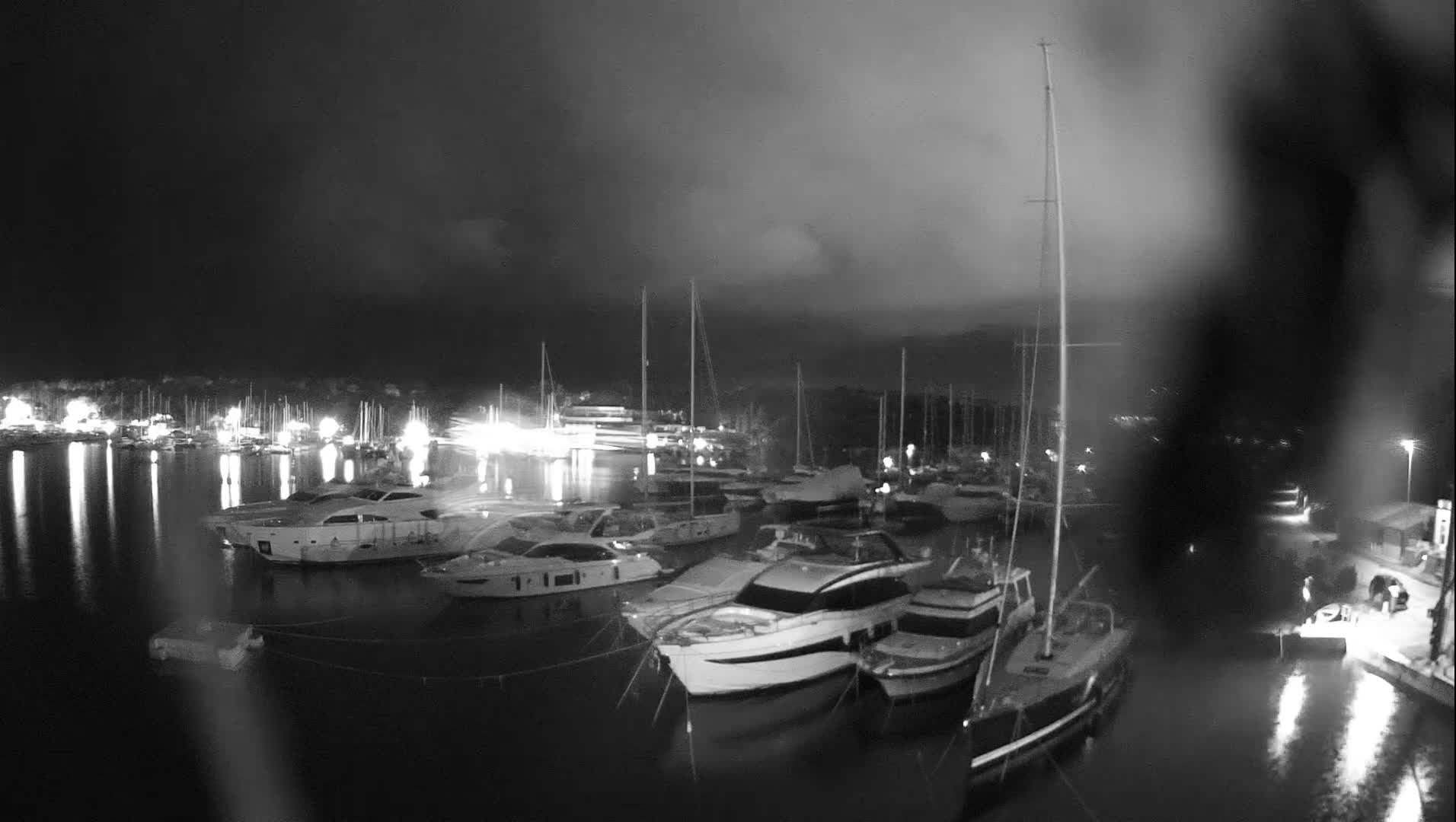Pula, Marina Veruda East View Live Cam - Pjescana Uvala, Pula, Istria, Croatia