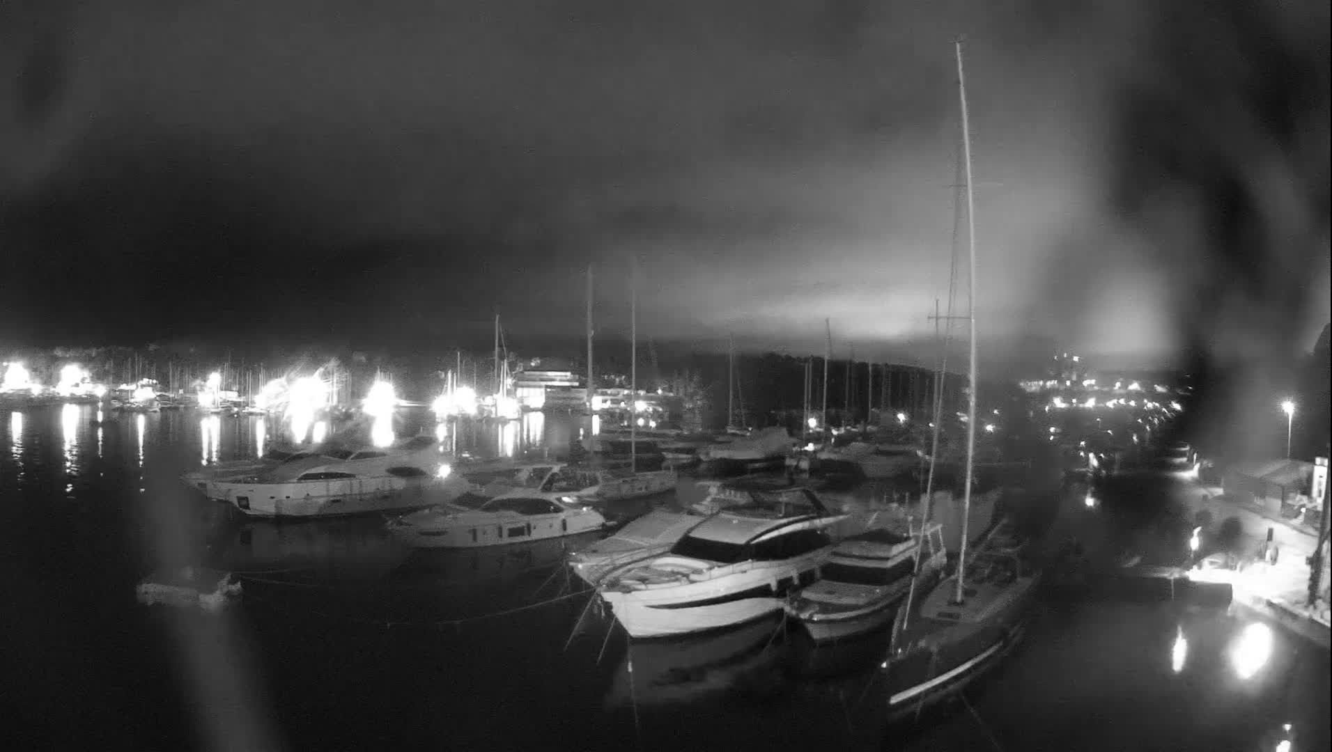 Pula, Marina Veruda East View Live Cam - Pjescana Uvala, Pula, Istria, Croatia