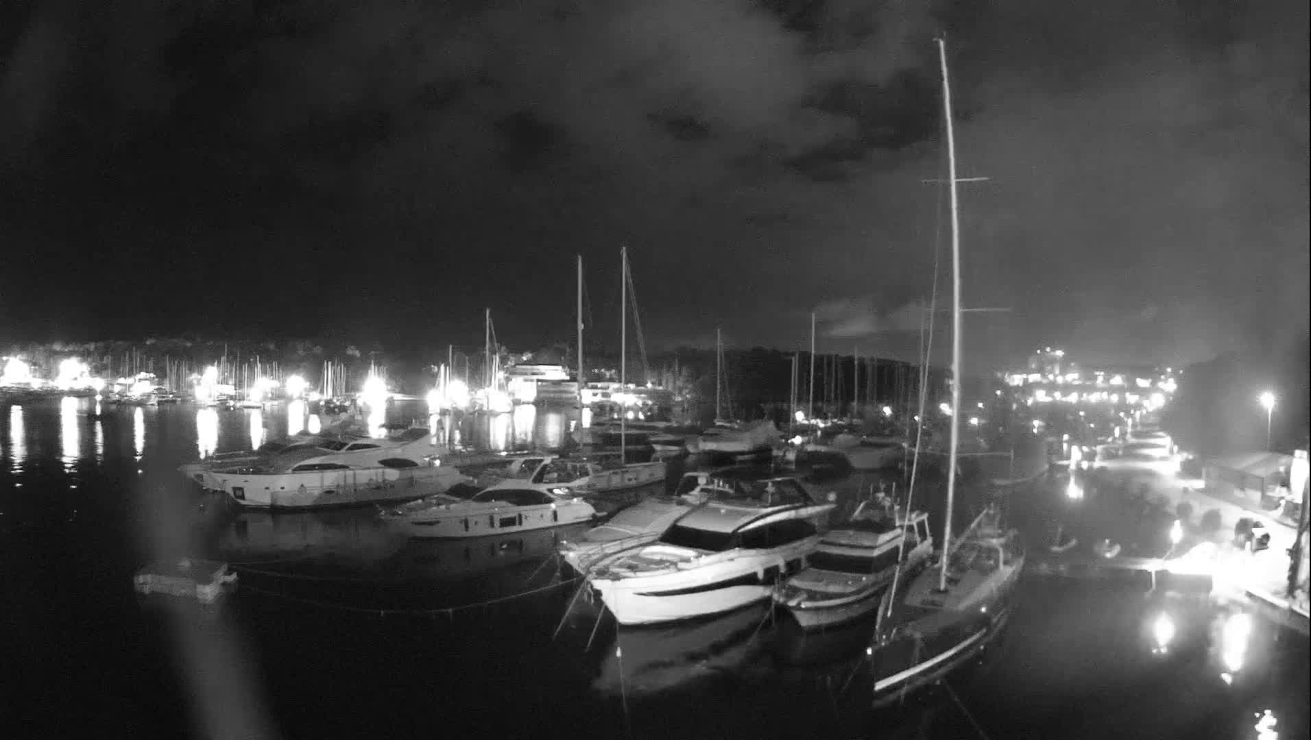 Pula, Marina Veruda East View Live Cam - Pjescana Uvala, Pula, Istria, Croatia