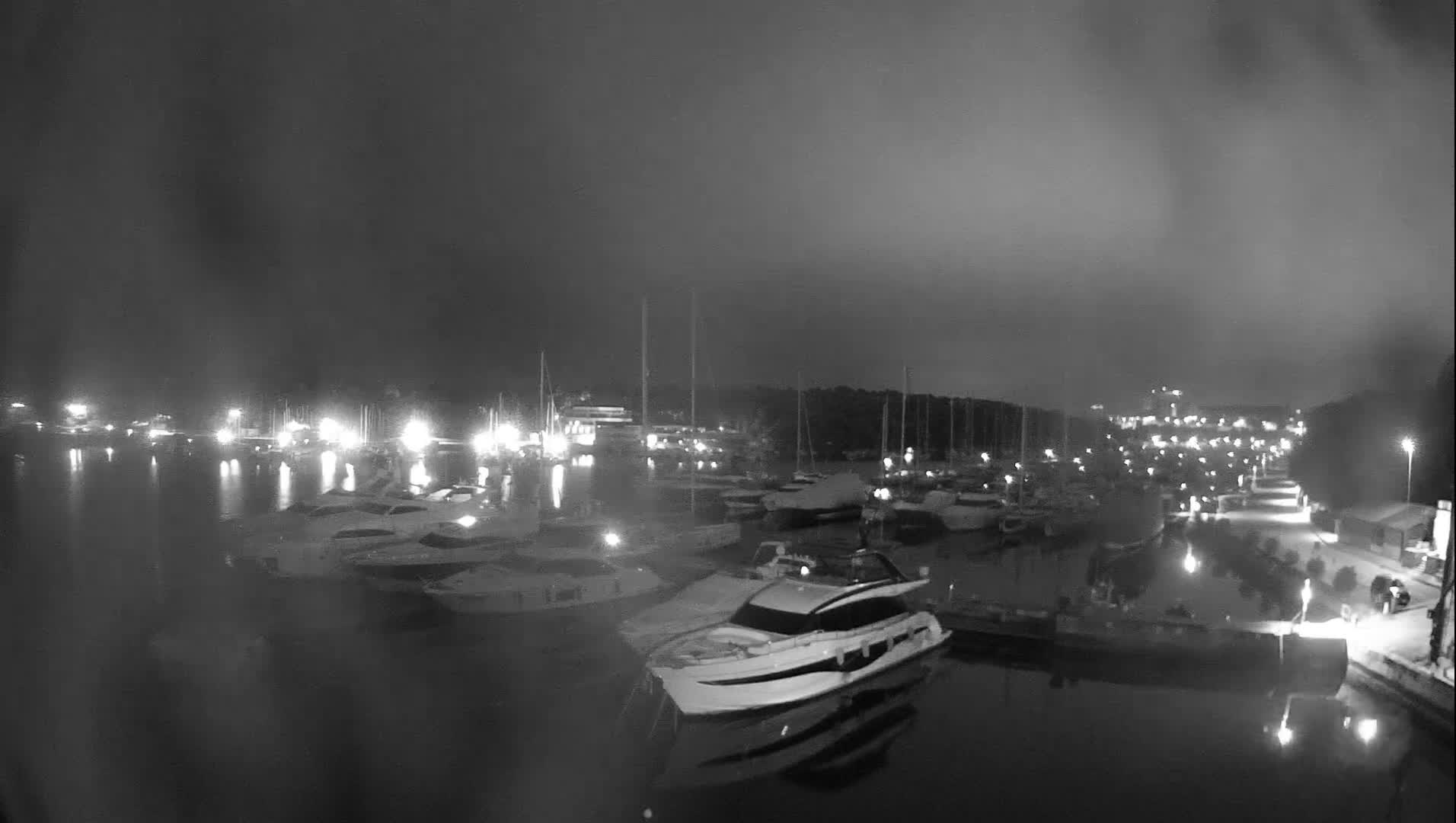 Pula, Marina Veruda East View Live Cam - Pjescana Uvala, Pula, Istria, Croatia