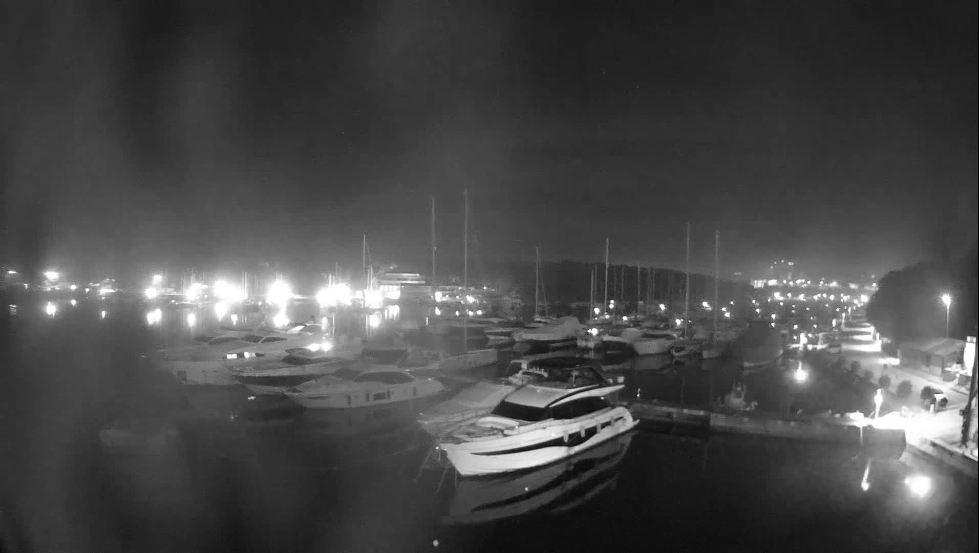 Pula, Marina Veruda East View Live Cam - Pjescana Uvala, Pula, Istria, Croatia