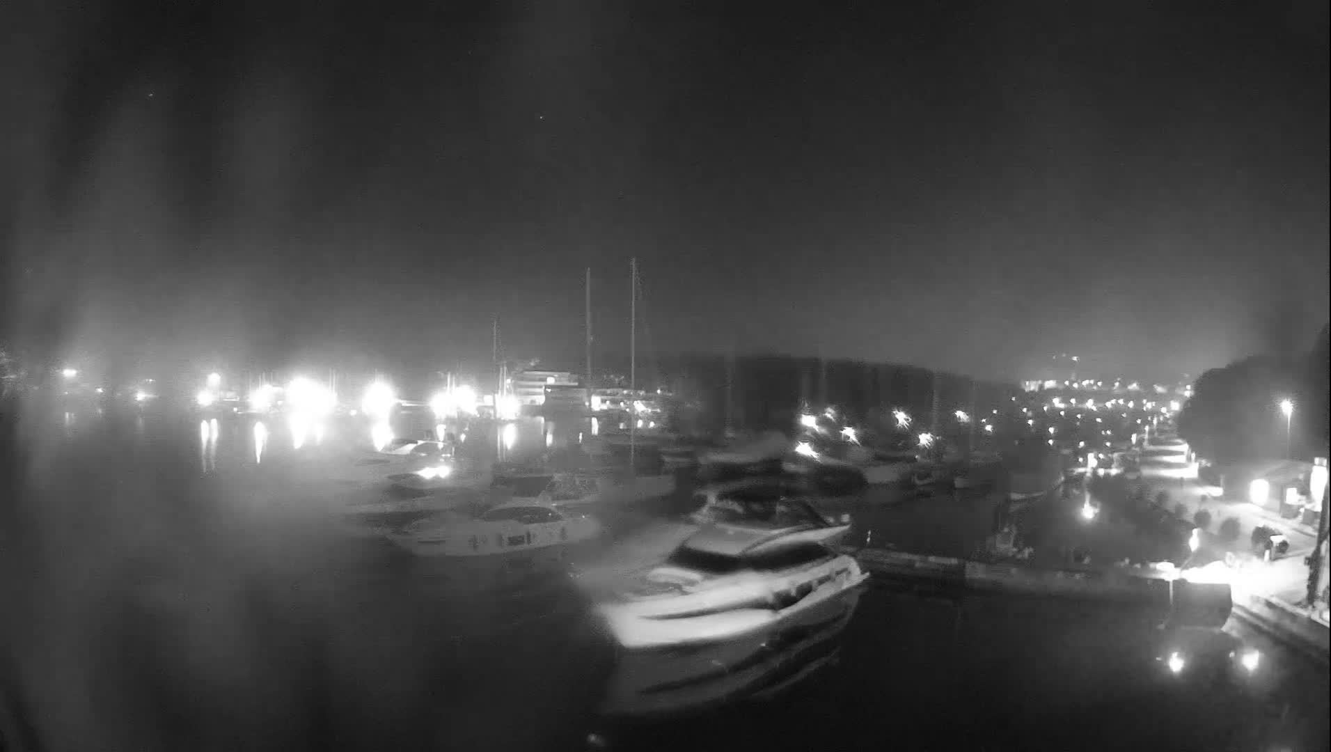 Pula, Marina Veruda East View Live Cam - Pjescana Uvala, Pula, Istria, Croatia