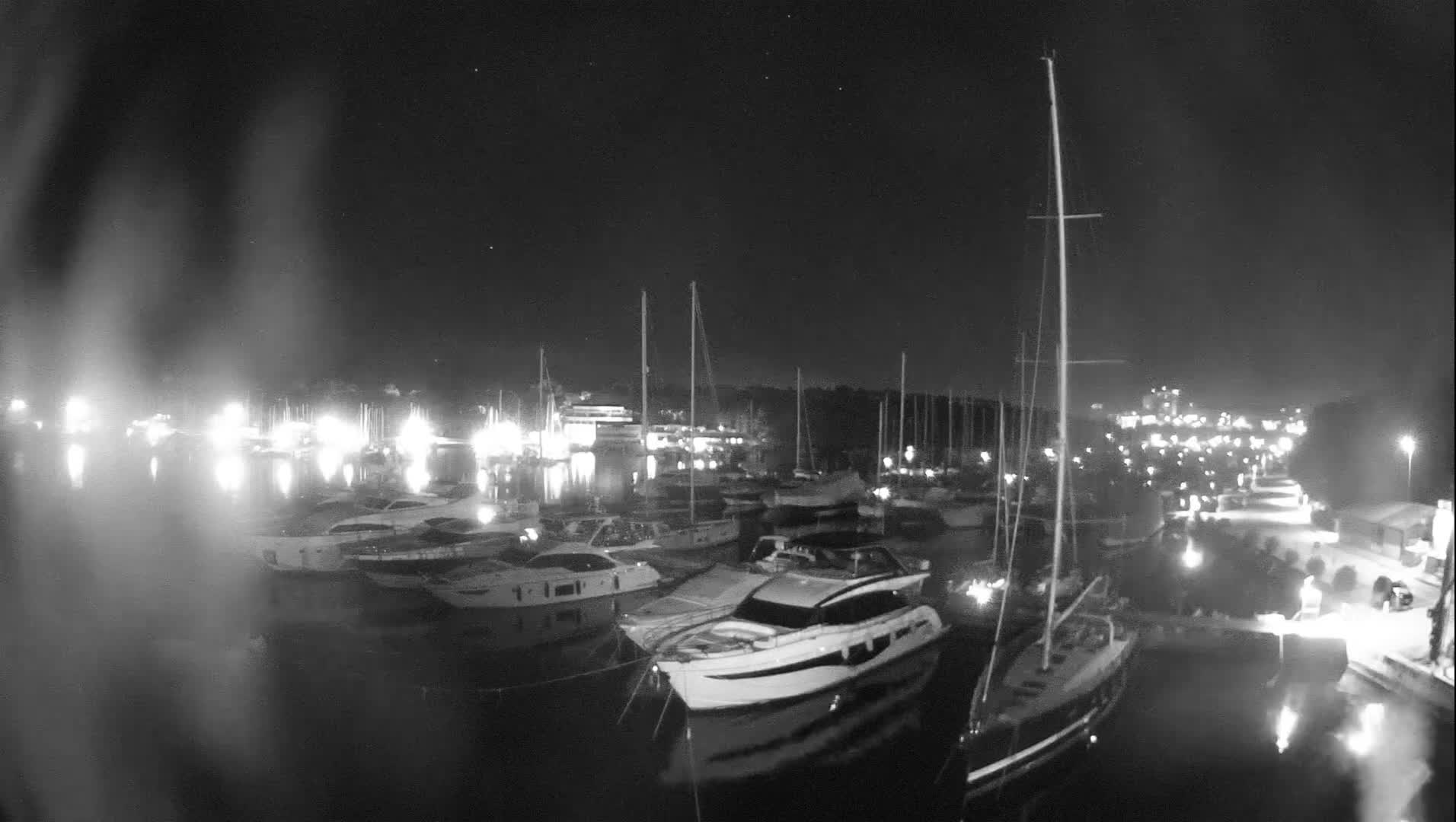 Pula, Marina Veruda East View Live Cam - Pjescana Uvala, Pula, Istria, Croatia
