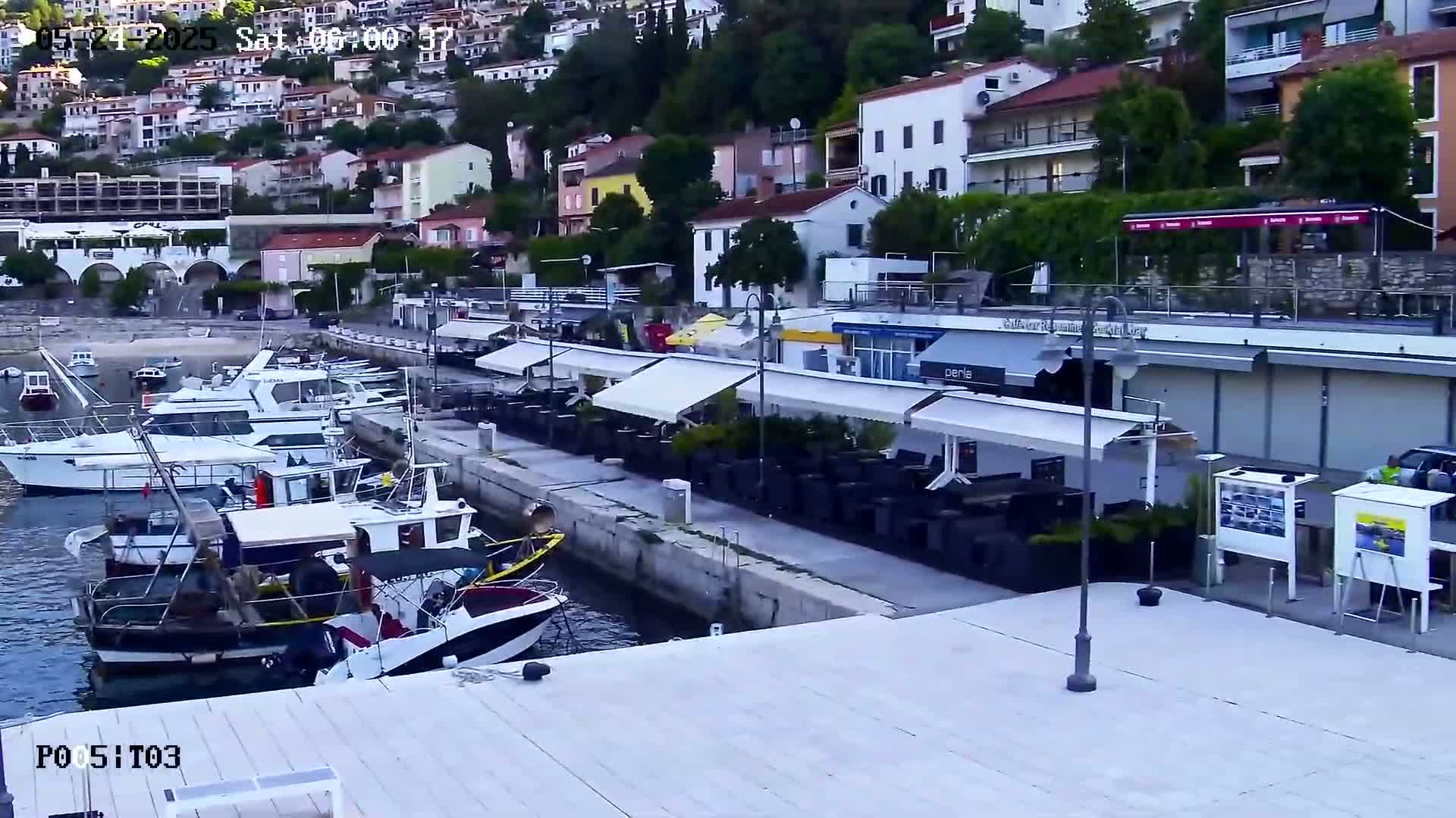 Rabac  Village Center & Marine Live Cam - Rabac, Labin, Istria, Croatia
