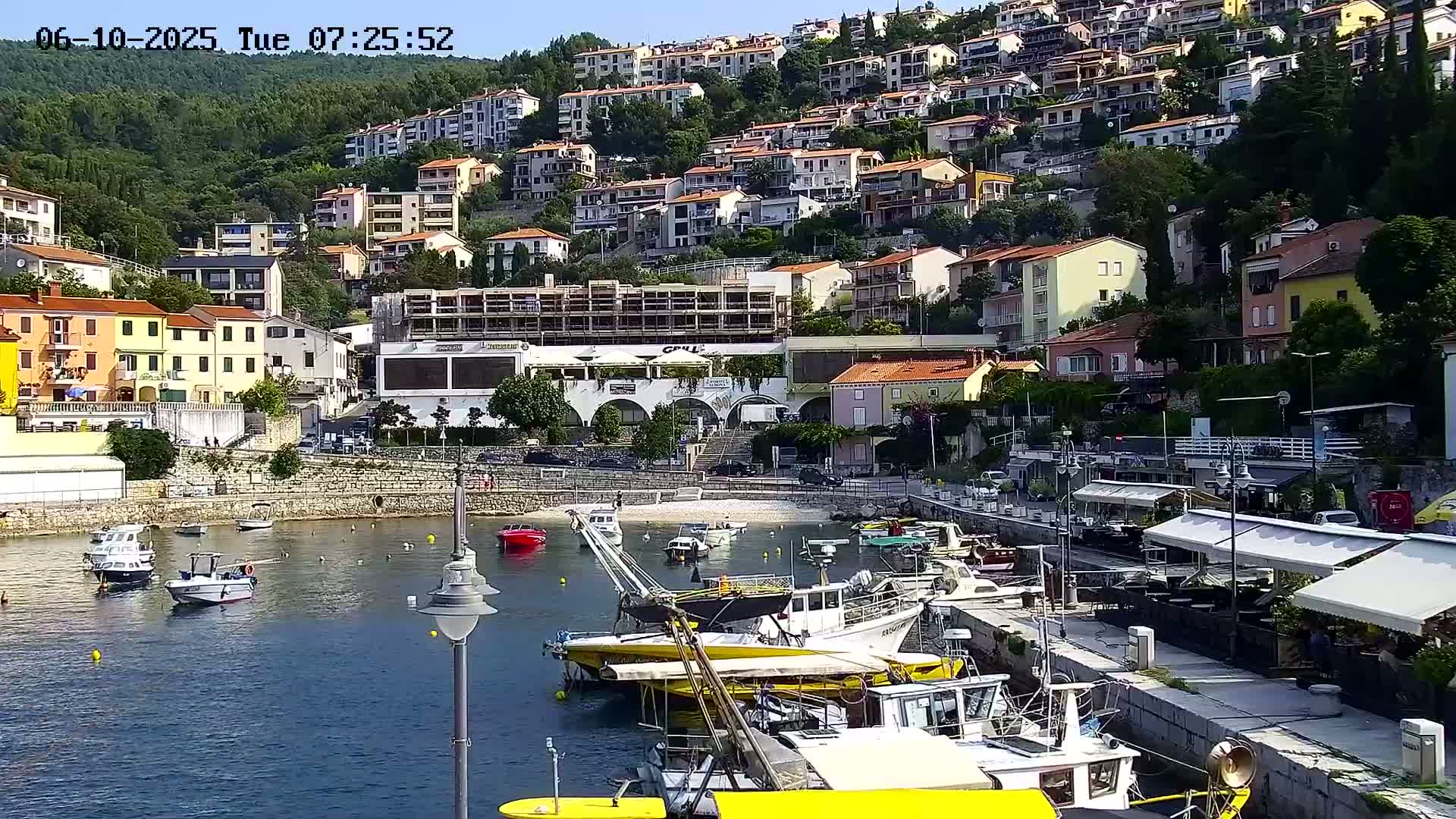 Rabac  Village Center & Marine Live Cam - Rabac, Labin, Istria, Croatia