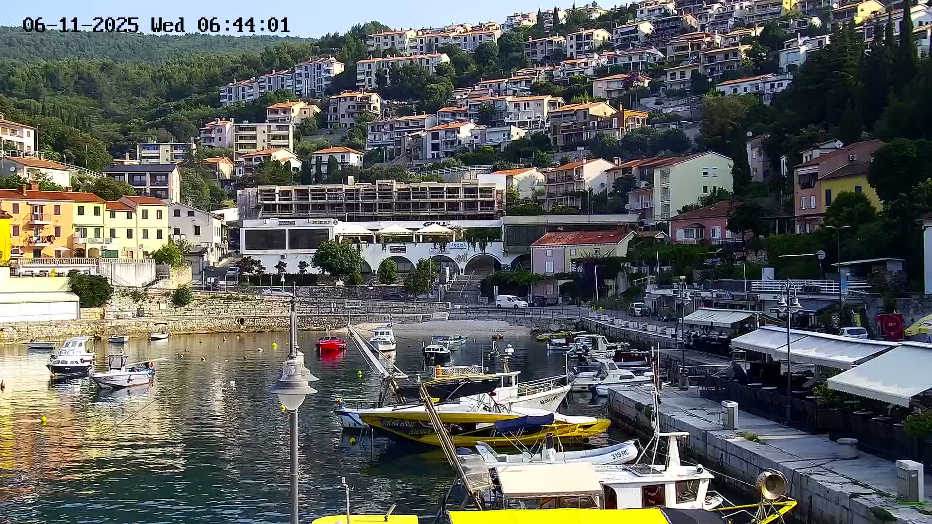 Rabac  Village Center & Marine Live Cam - Rabac, Labin, Istria, Croatia
