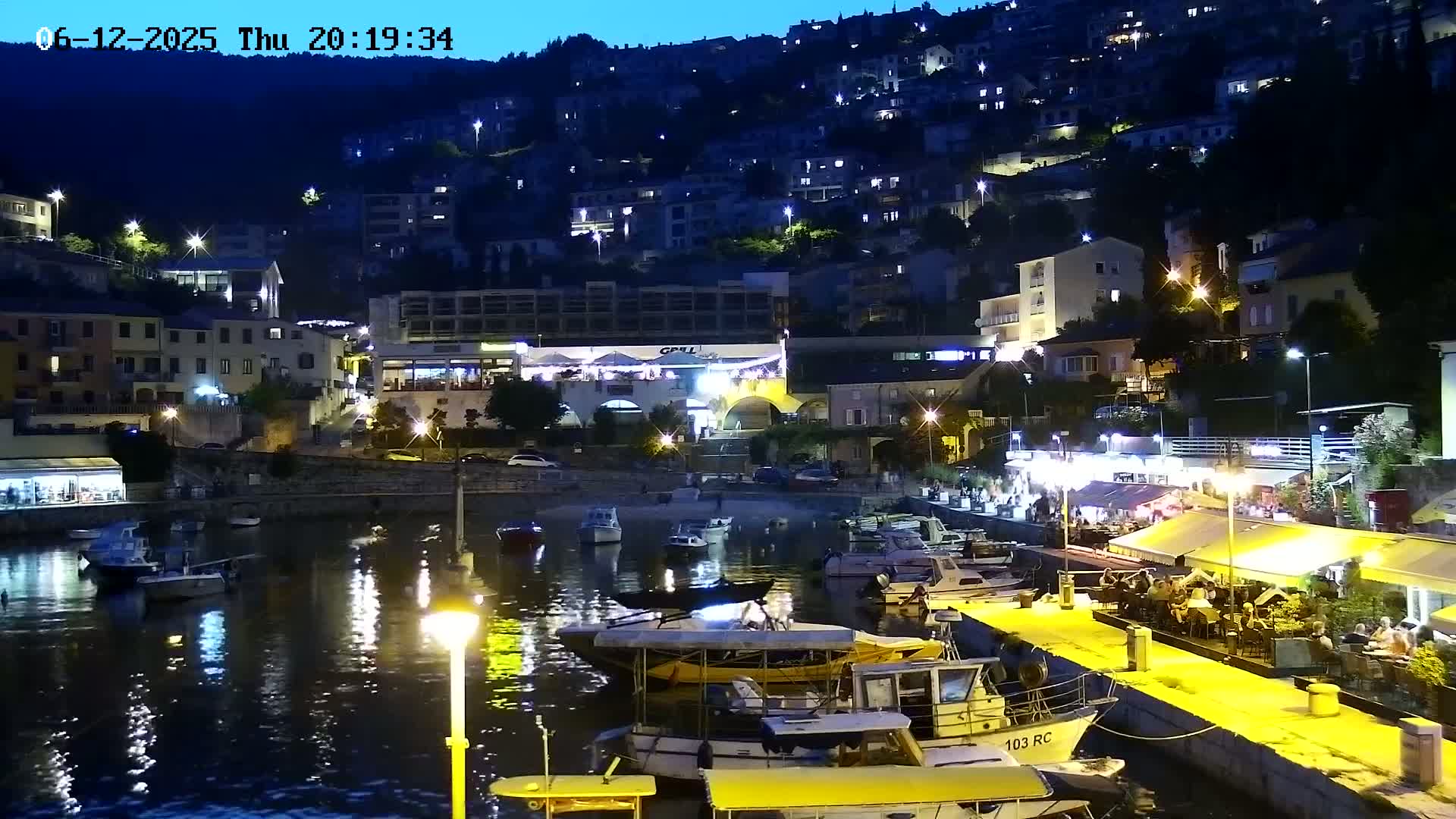 Rabac  Village Center & Marine Live Cam - Rabac, Labin, Istria, Croatia
