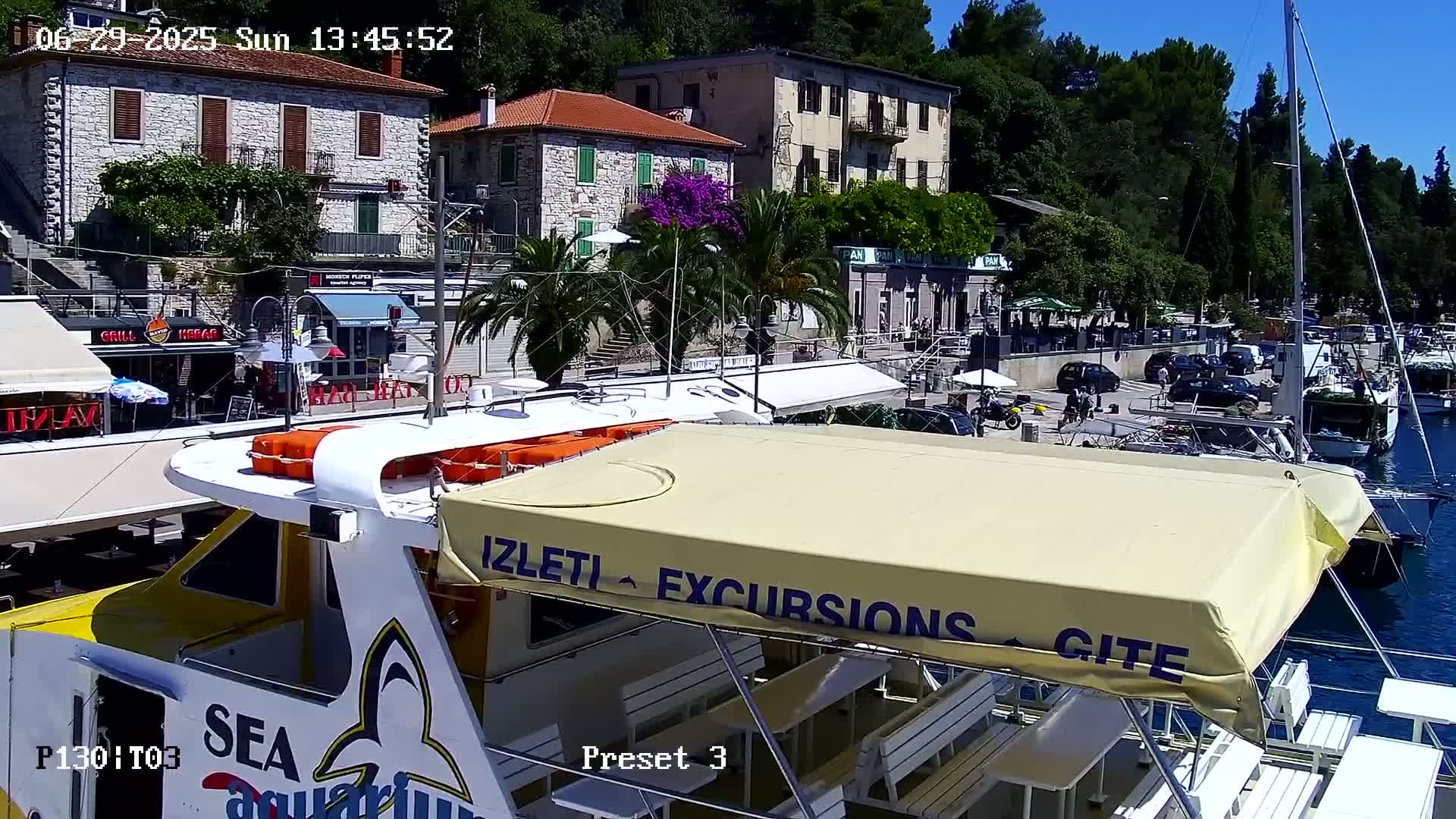 Rabac  Village Center & Marine Live Cam - Rabac, Labin, Istria, Croatia