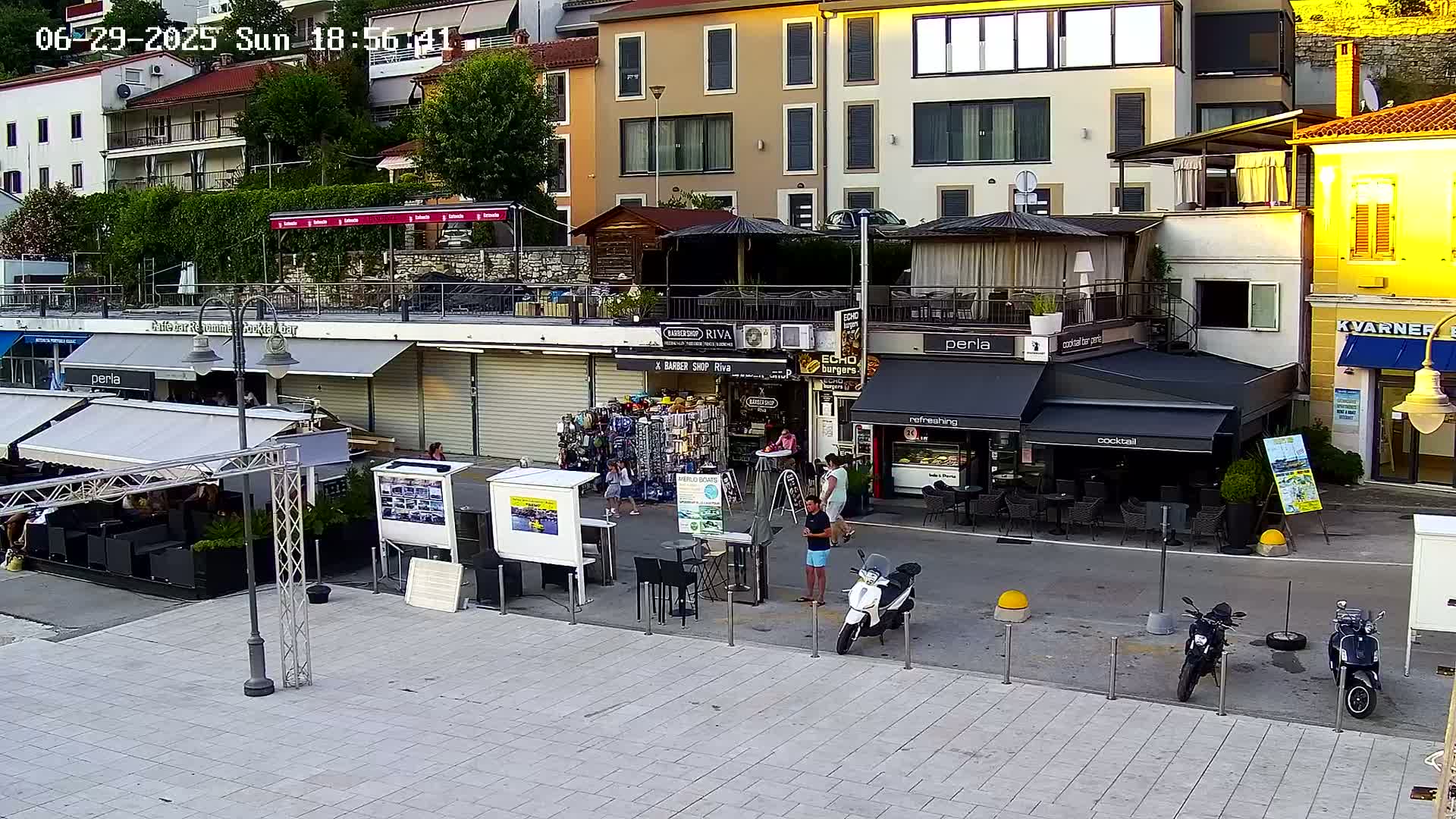 Rabac  Village Center & Marine Live Cam - Rabac, Labin, Istria, Croatia
