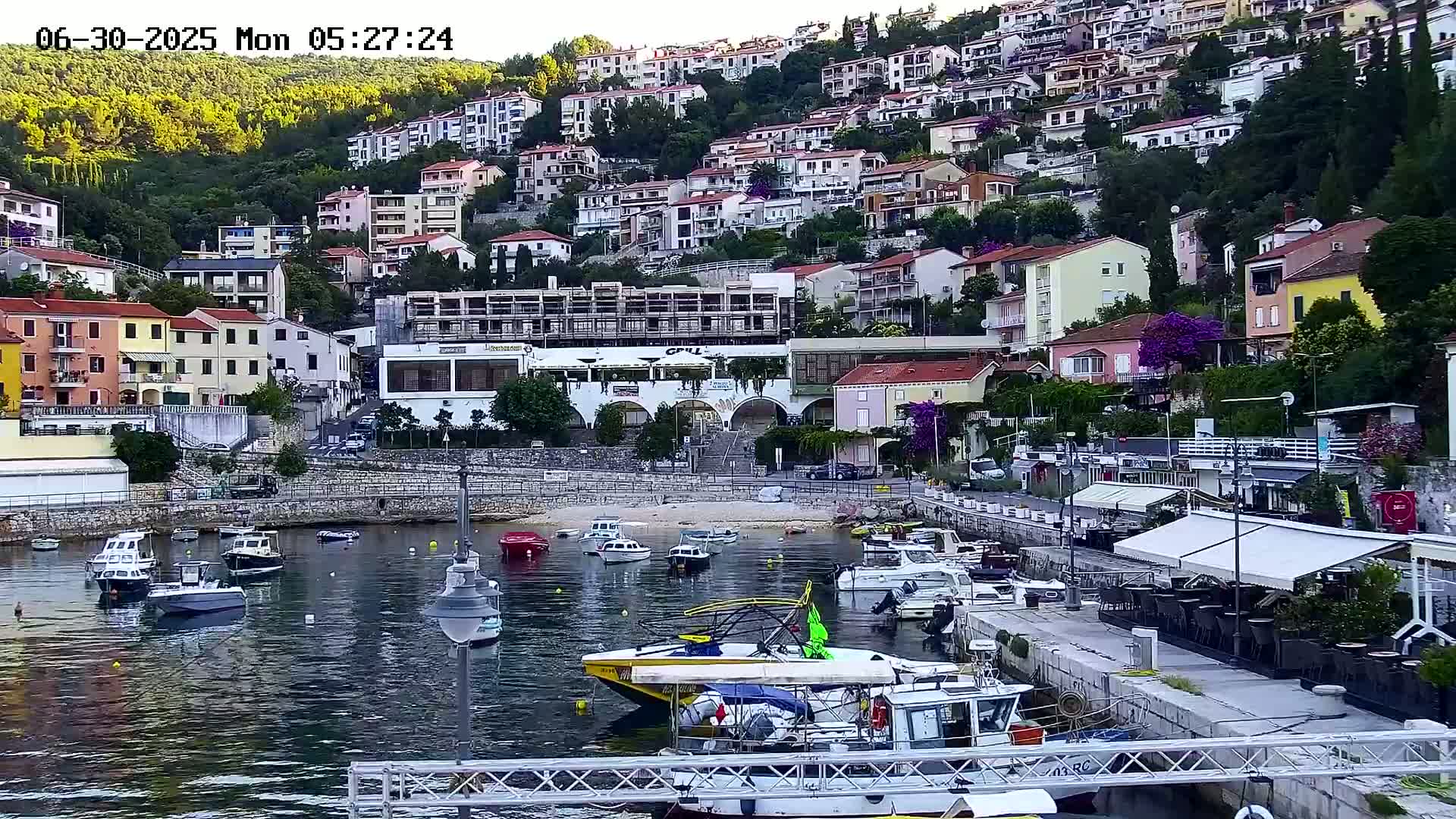 Rabac  Village Center & Marine Live Cam - Rabac, Labin, Istria, Croatia