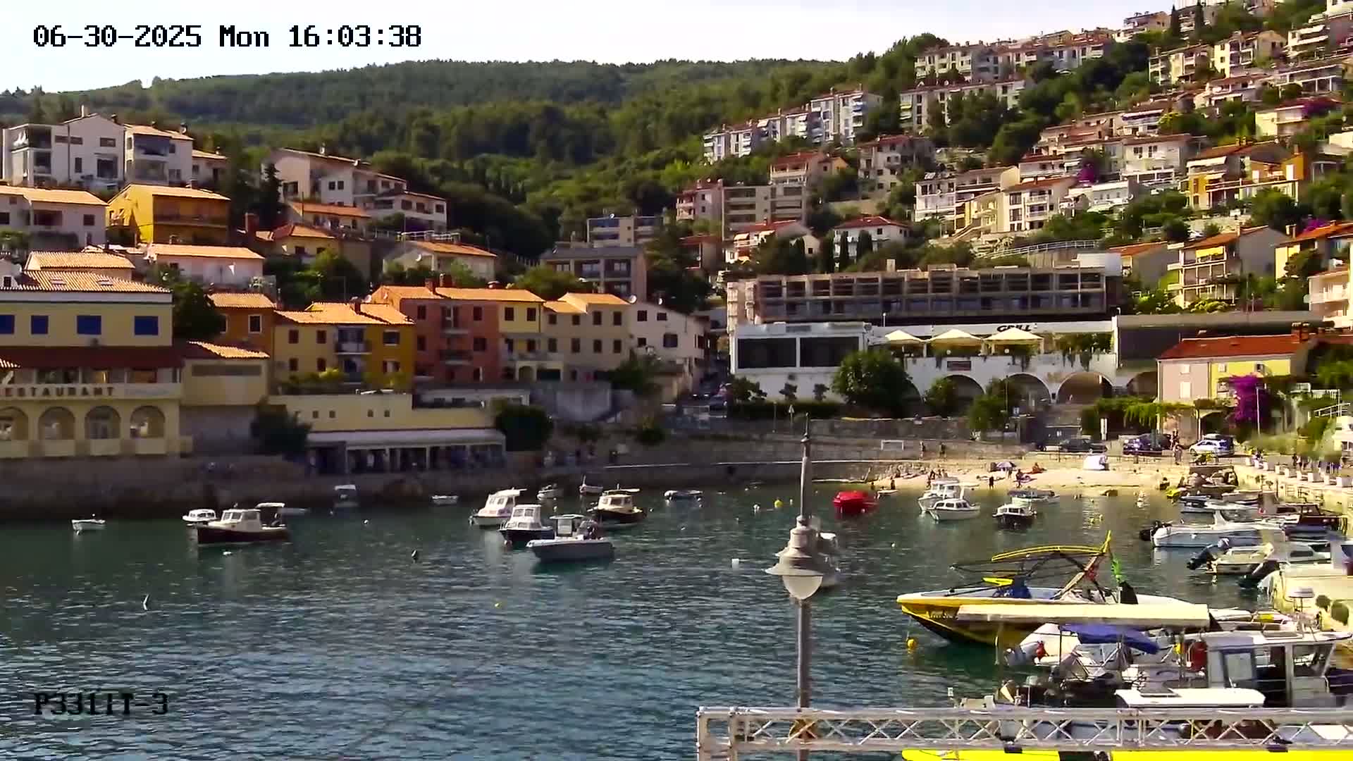 Rabac  Village Center & Marine Live Cam - Rabac, Labin, Istria, Croatia