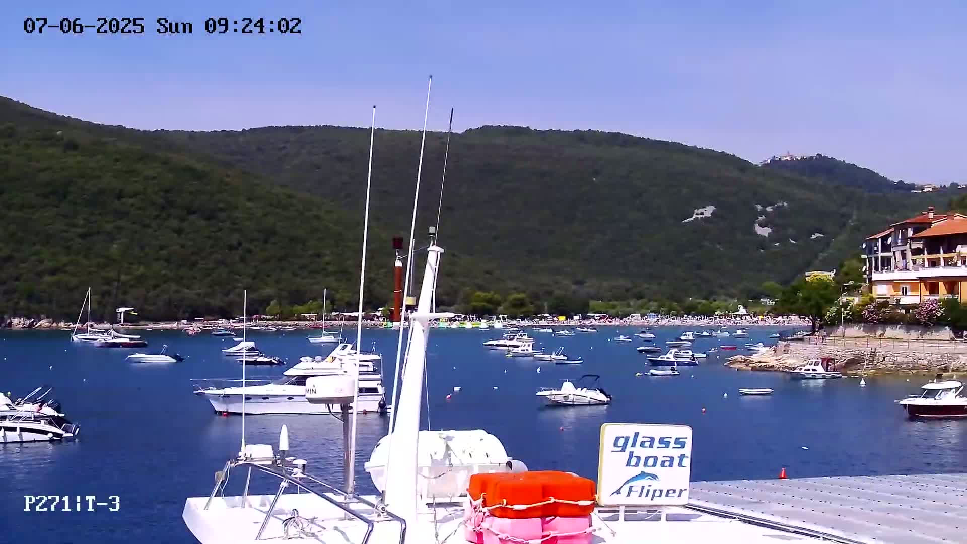 Rabac  Village Center & Marine Live Cam - Rabac, Labin, Istria, Croatia