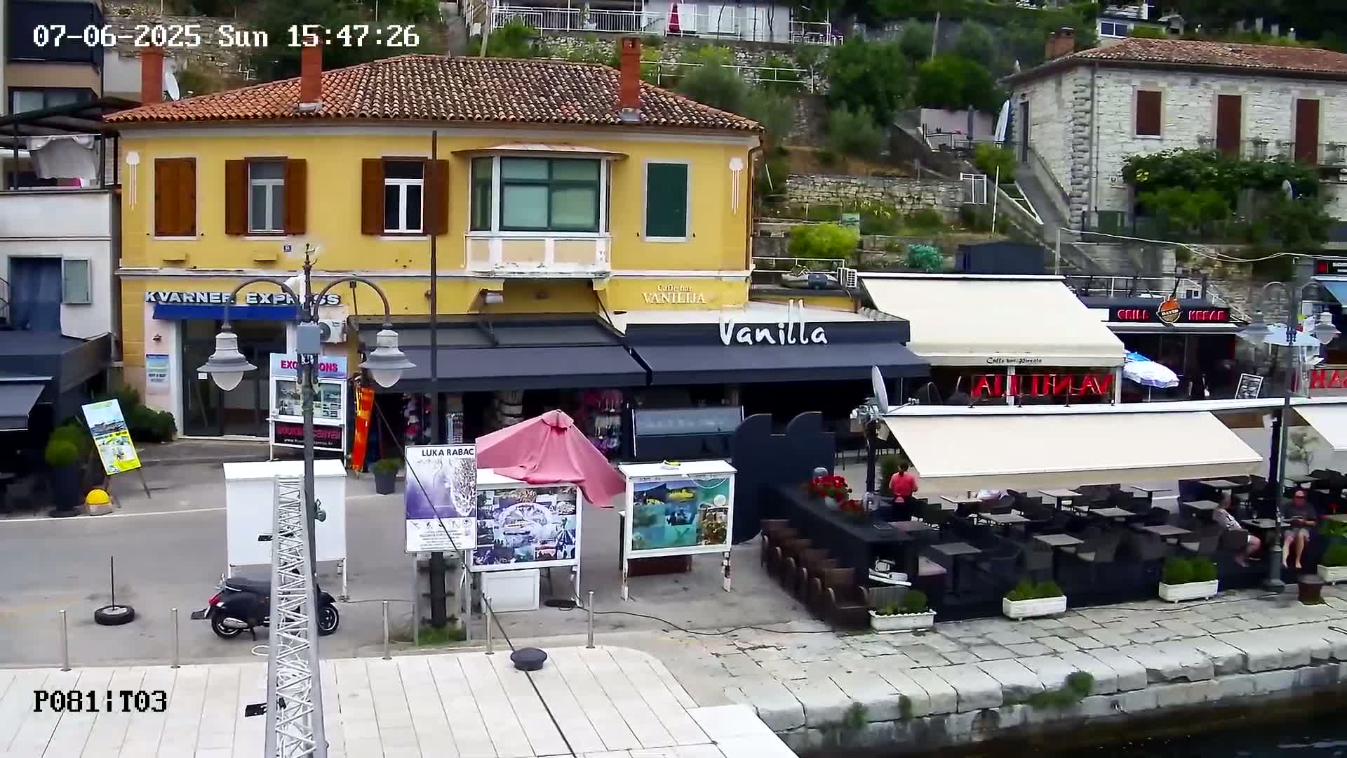 Rabac  Village Center & Marine Live Cam - Rabac, Labin, Istria, Croatia