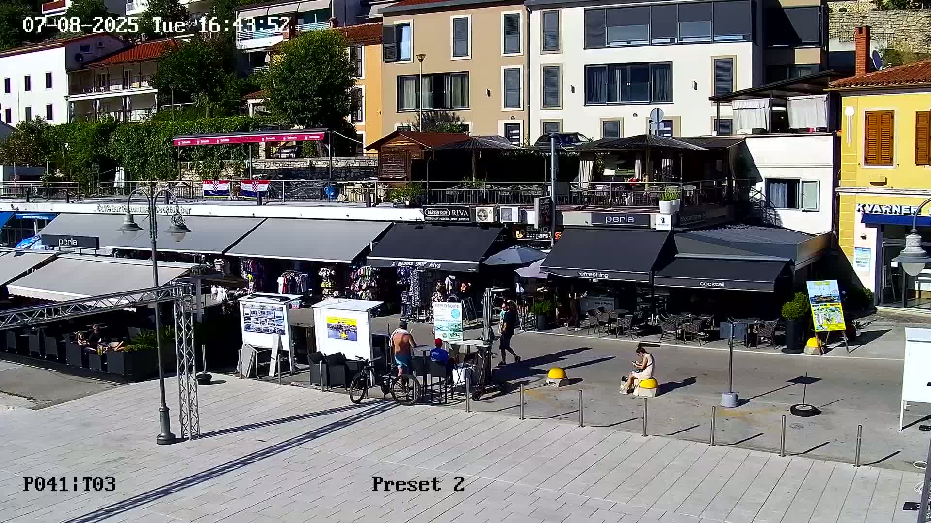 Rabac  Village Center & Marine Live Cam - Rabac, Labin, Istria, Croatia
