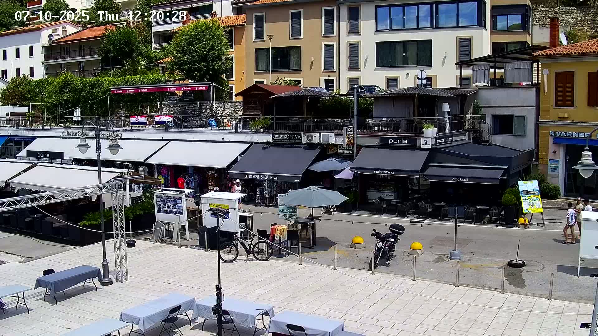 Rabac  Village Center & Marine Live Cam - Rabac, Labin, Istria, Croatia