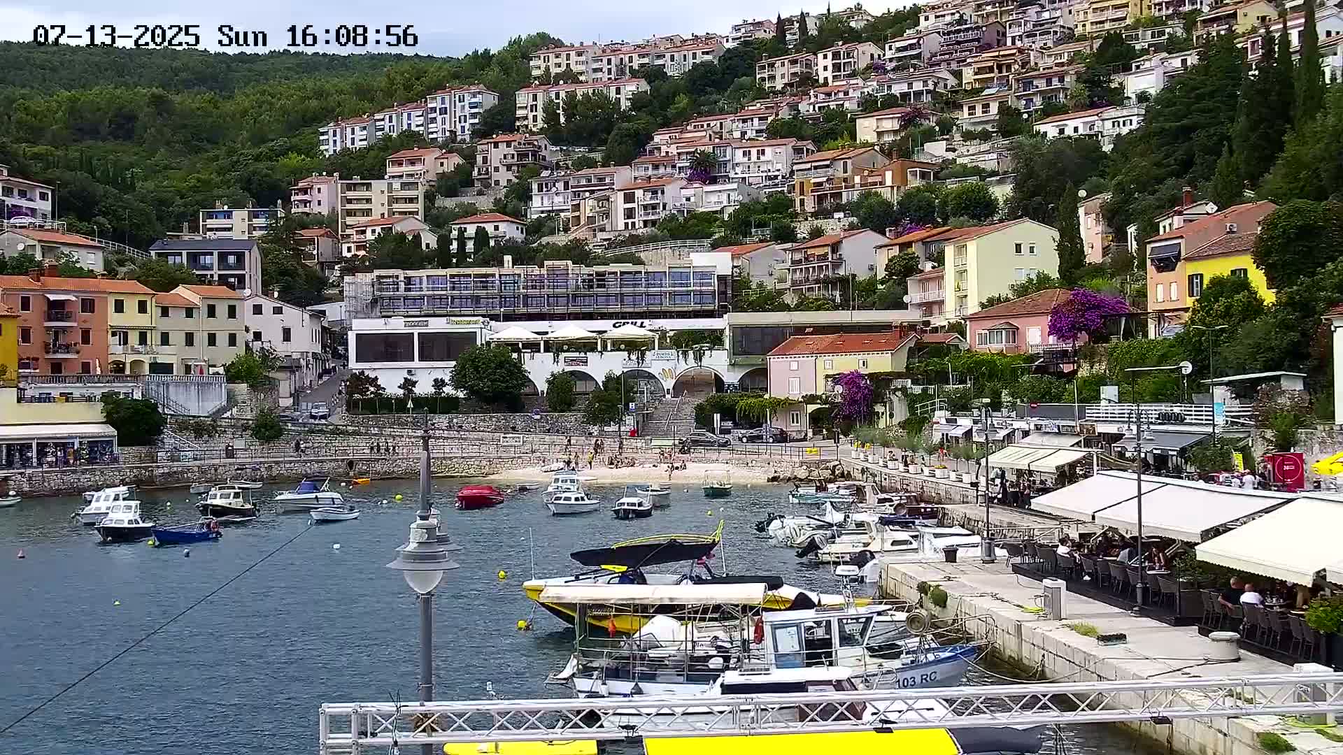Rabac  Village Center & Marine Live Cam - Rabac, Labin, Istria, Croatia