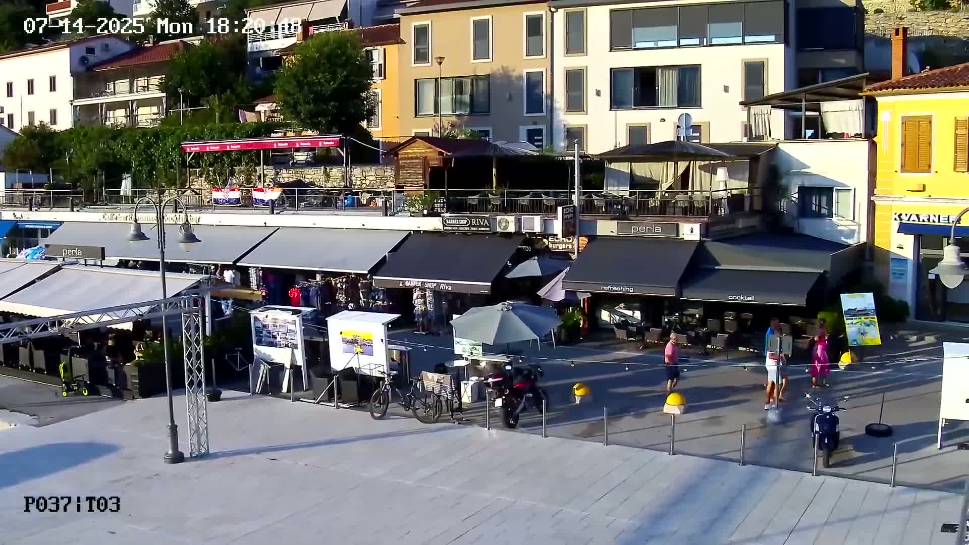 Rabac  Village Center & Marine Live Cam - Rabac, Labin, Istria, Croatia